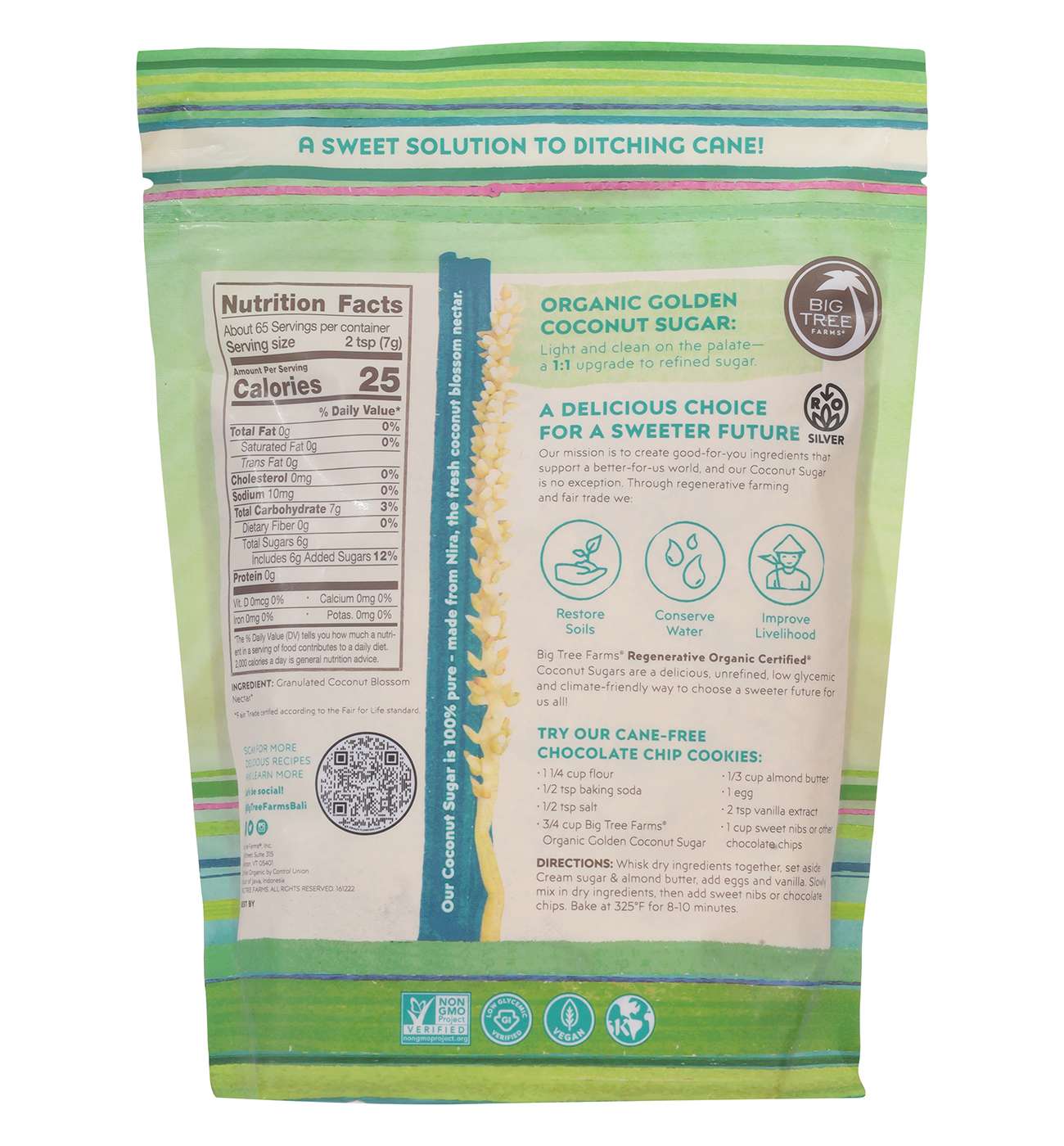 Big Tree Farms Regenerative Organic Golden Coconut Sugar; image 3 of 4