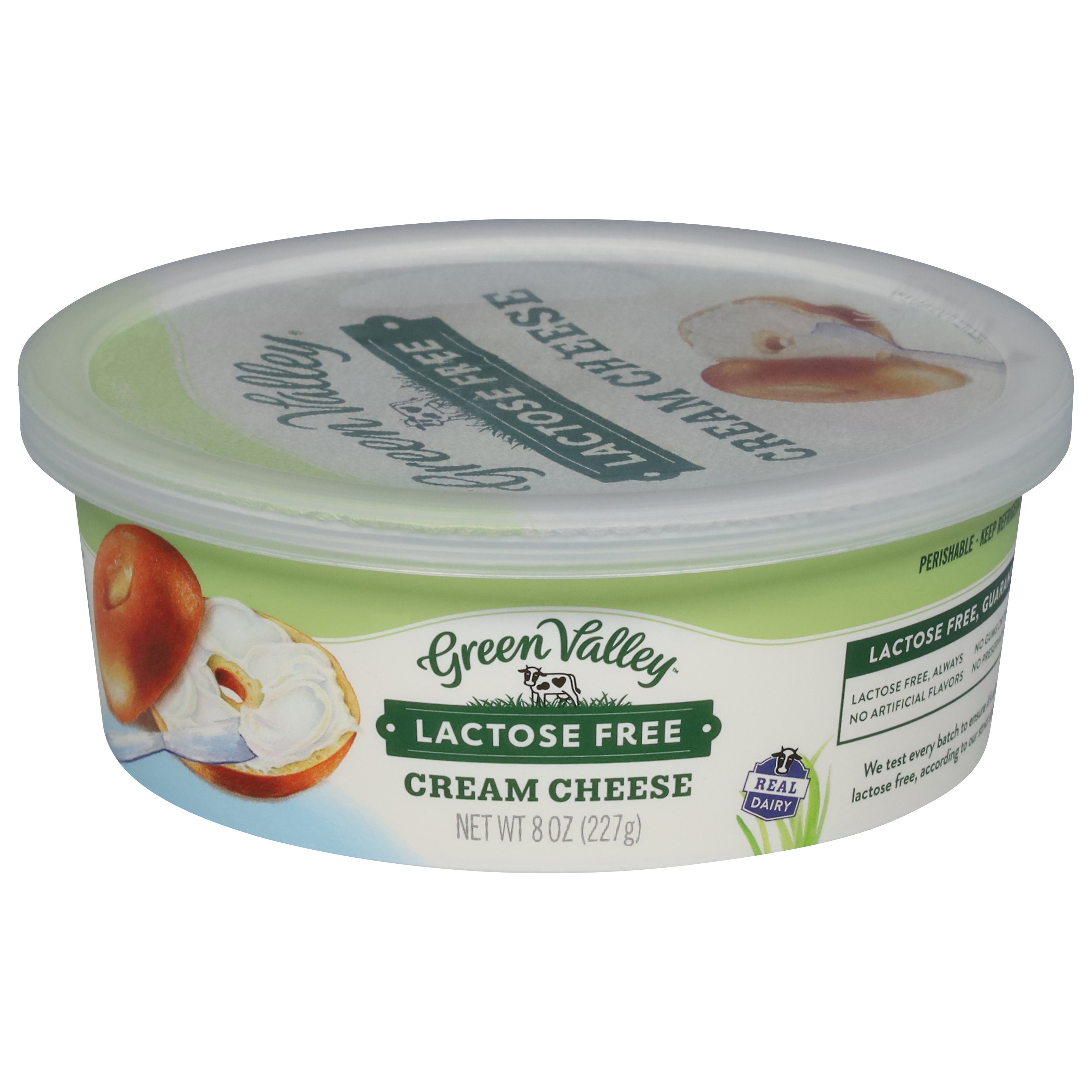 Green Valley Lactose Free Cream Cheese, 8 oz