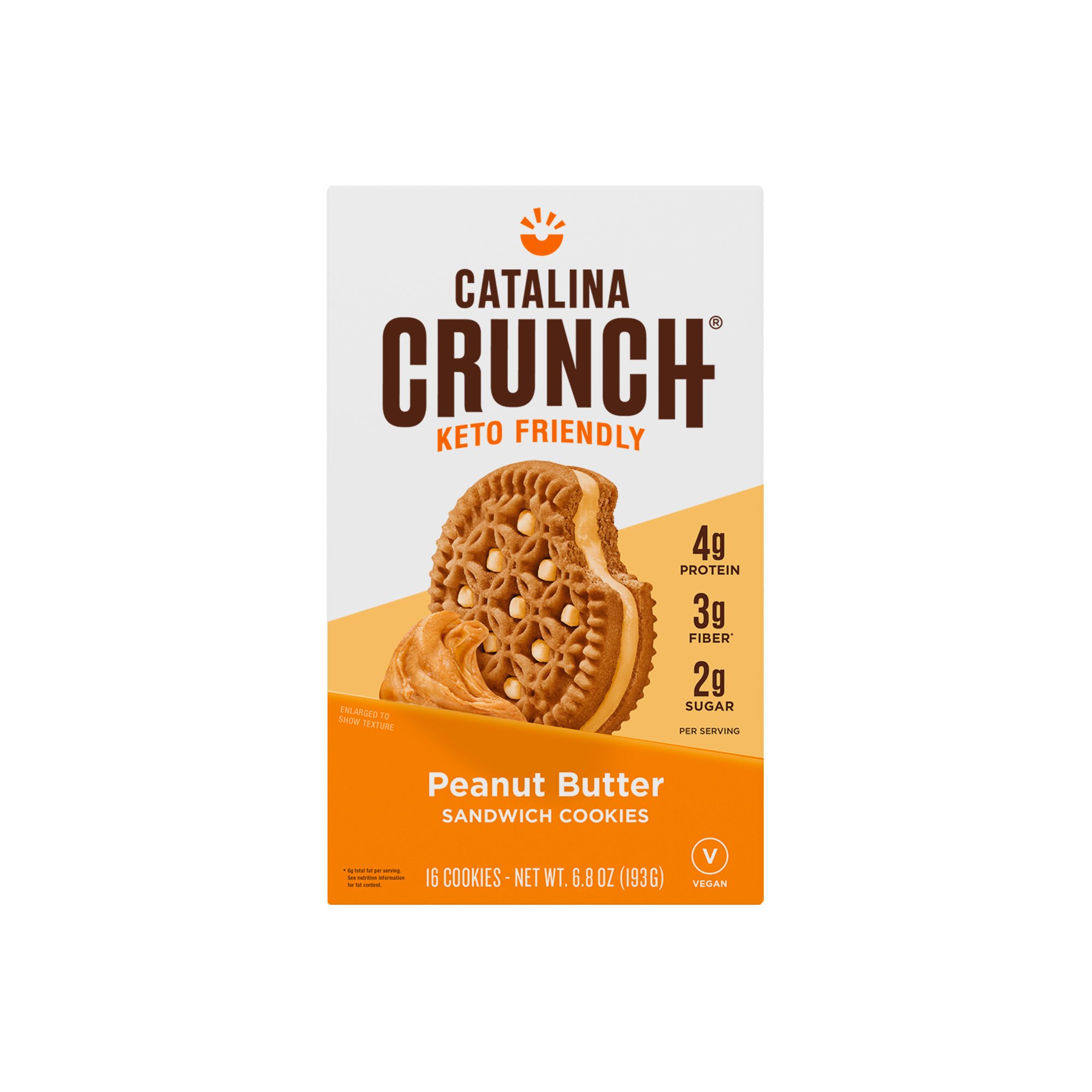 Catalina Crunch Keto Friendly Peanut Butter Sandwich Cookies Shop
