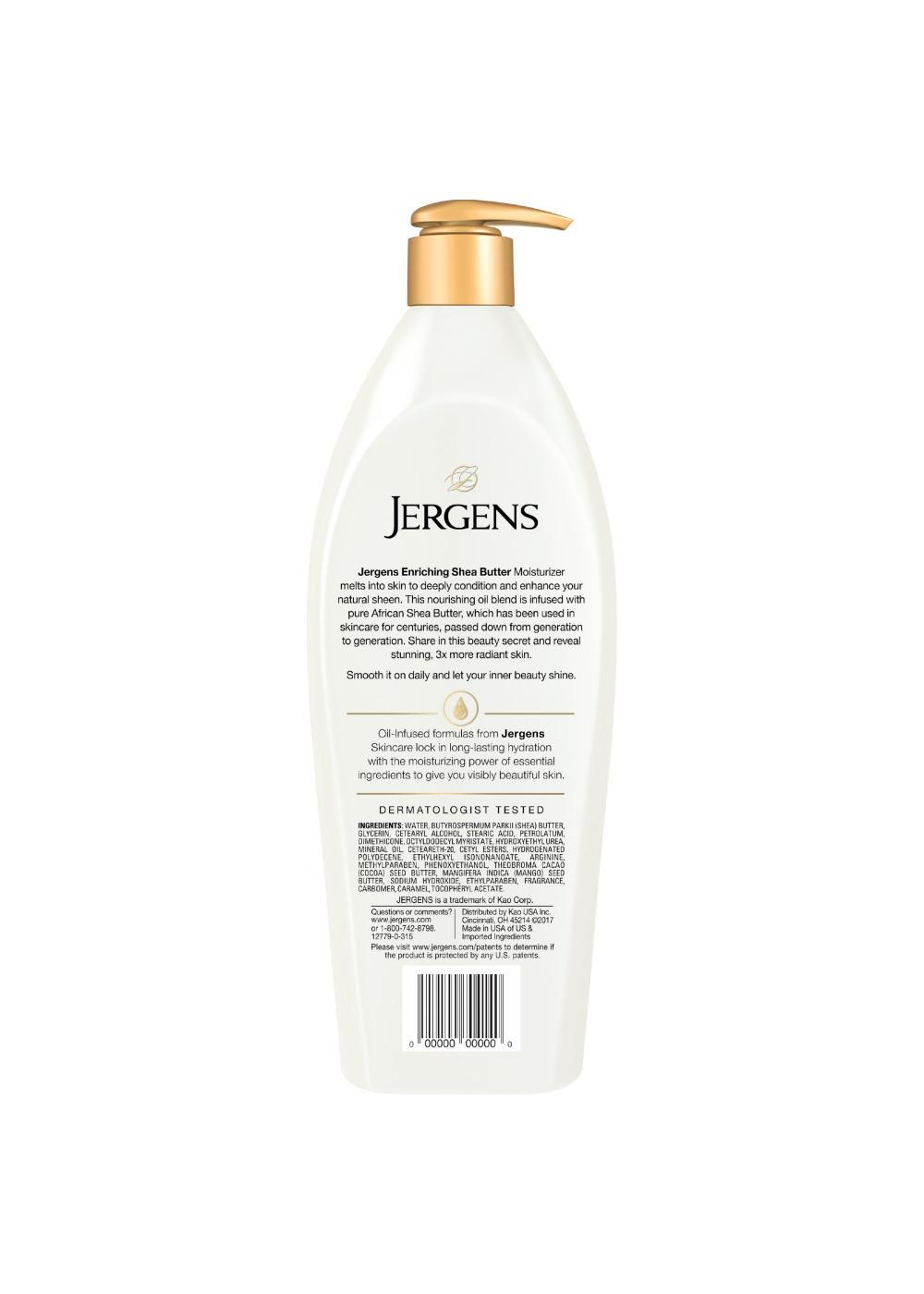 Jergens Enriching Shea Butter Moisturizer; image 9 of 9