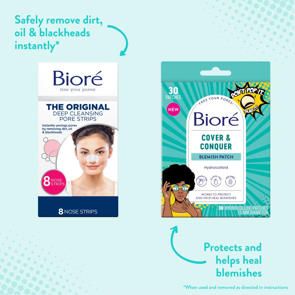 Bioré Hydrocolloid Blemish Patches - Shop Facial Cleansers & Scrubs at H-E-B