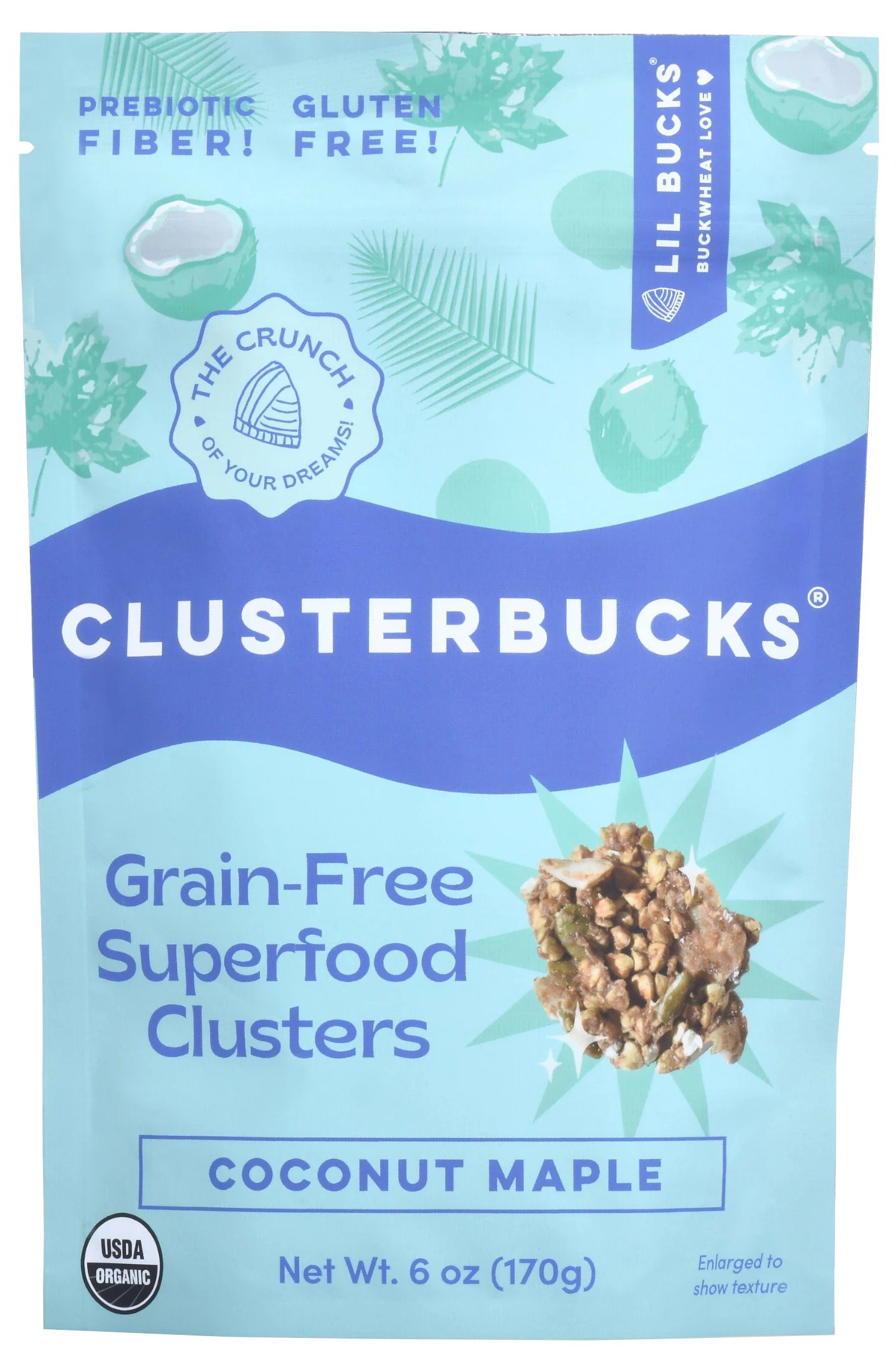 Lil Bucks Coconut Maple GrainFree Superfood Clusterbucks Shop