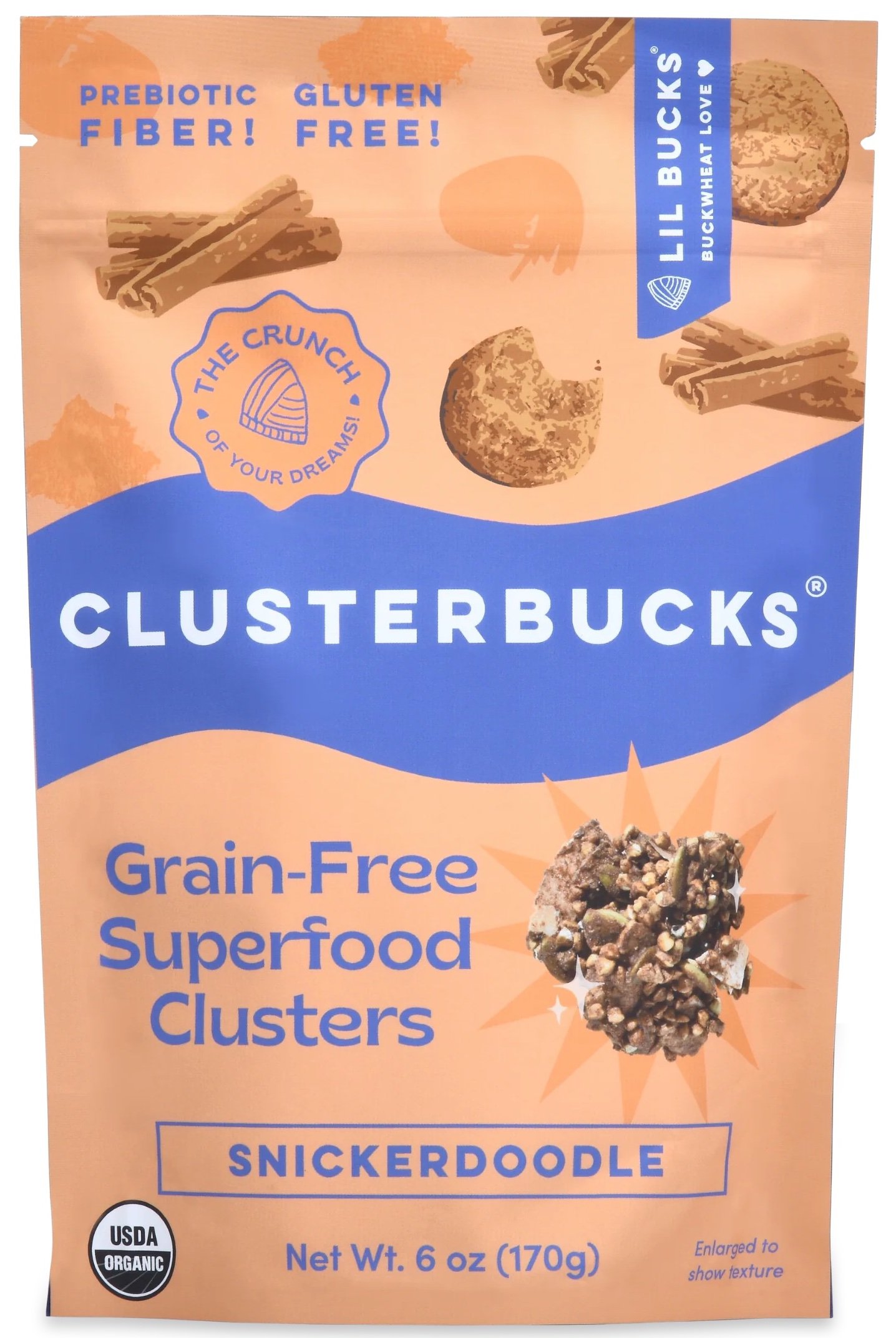 Lil Bucks Snickerdoodle GrainFree Superfood Clusterbucks Shop