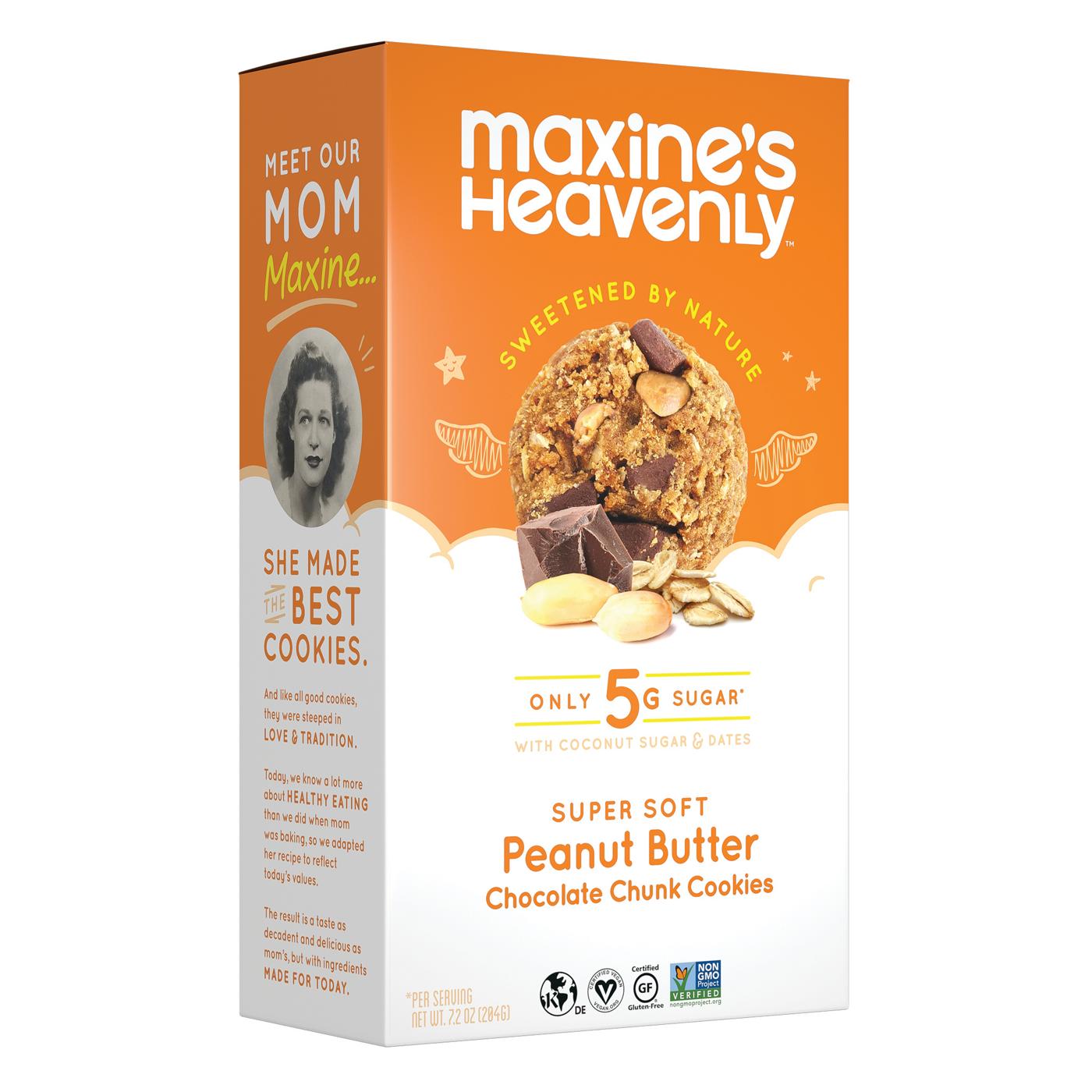Maxine's Heavenly Peanut Butter Chocolate Chunk Cookies; image 1 of 6