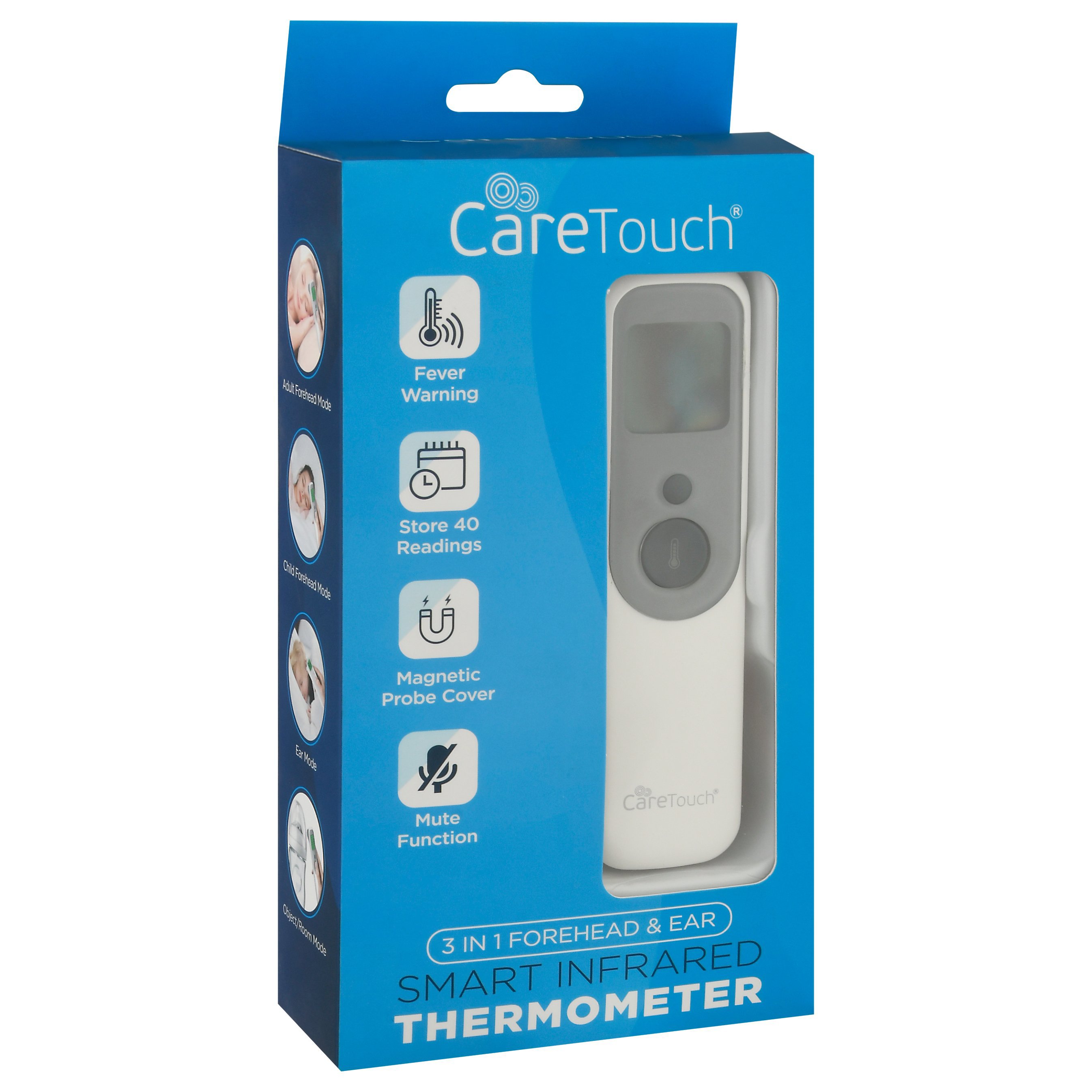 CareTouch 3 In 1 Forehead & Ear Smart Infrared Thermometer Shop