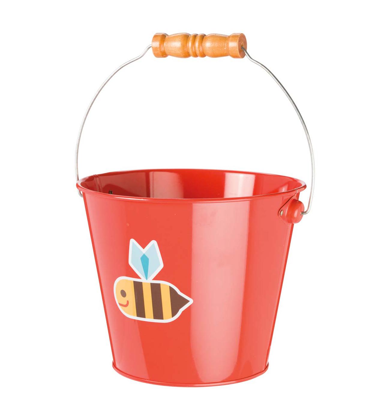 Beetle & Bee Garden Kids Metal Bucket - Assorted; image 1 of 2