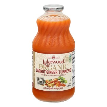 Lakewood Organic Carrot Ginger with Turmeric Juice