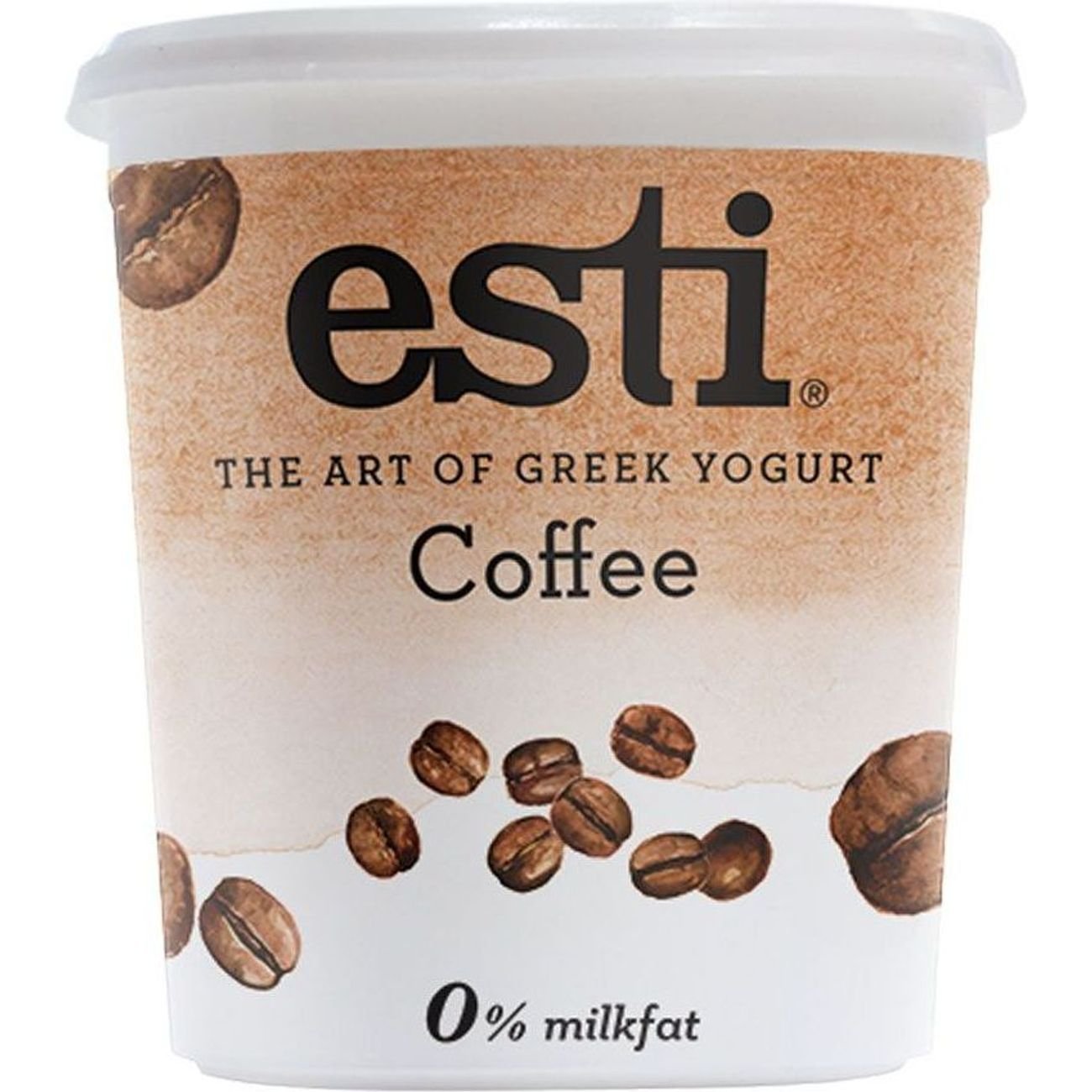Esti Nonfat Greek Yogurt - Coffee, 32 oz