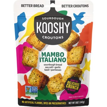 Kooshy Mambo Italiano Croutons, 5 oz