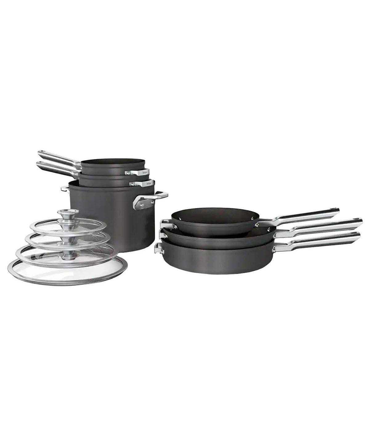 Ninja Foodi NeverStick Premium AntiScratch Nesting Cookware Set Shop