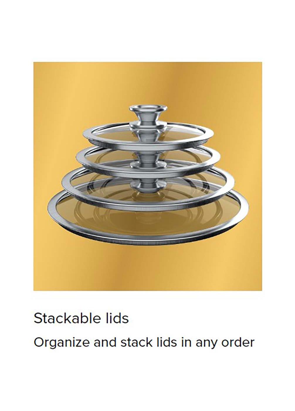 Ninja Foodi NeverStick Premium AntiScratch Nesting Cookware Set Shop