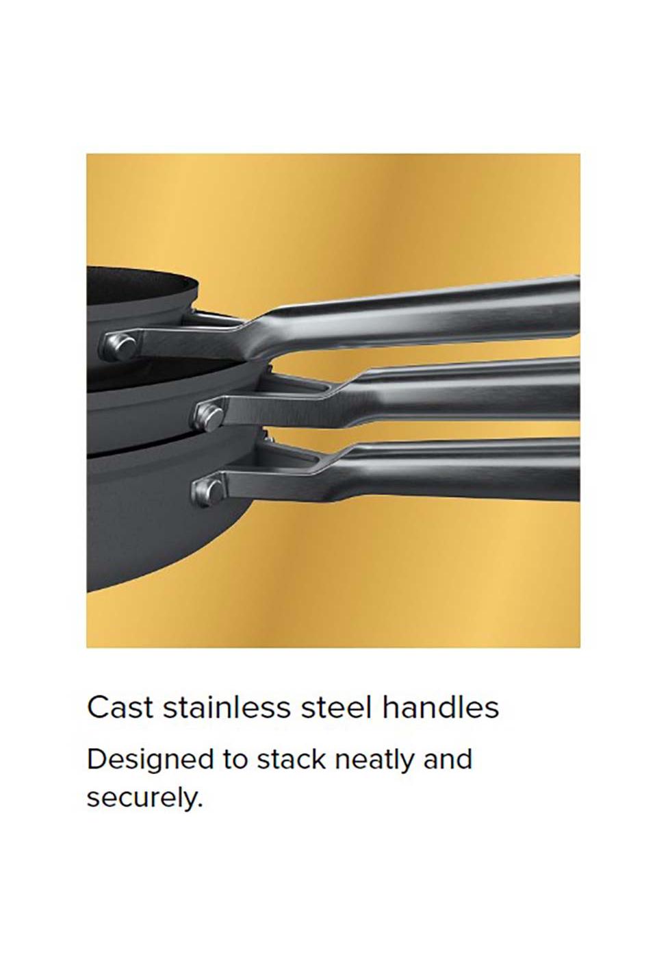 Ninja Foodi NeverStick Premium AntiScratch Nesting Cookware Set Shop