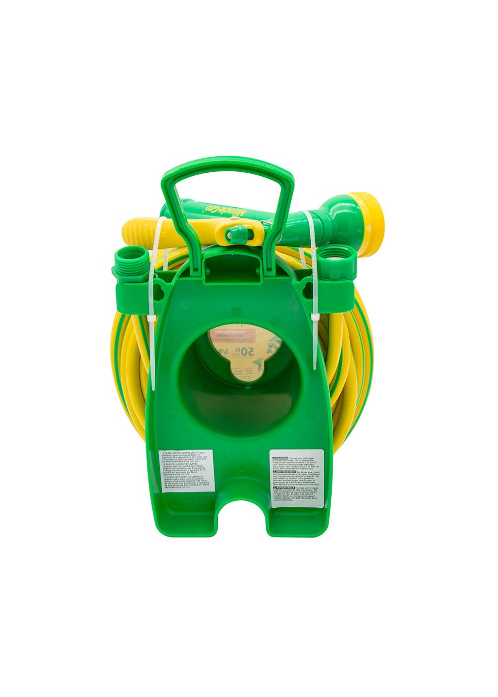 Miracle-Gro Aqua Tote Portable Hose Reel with Nozzle