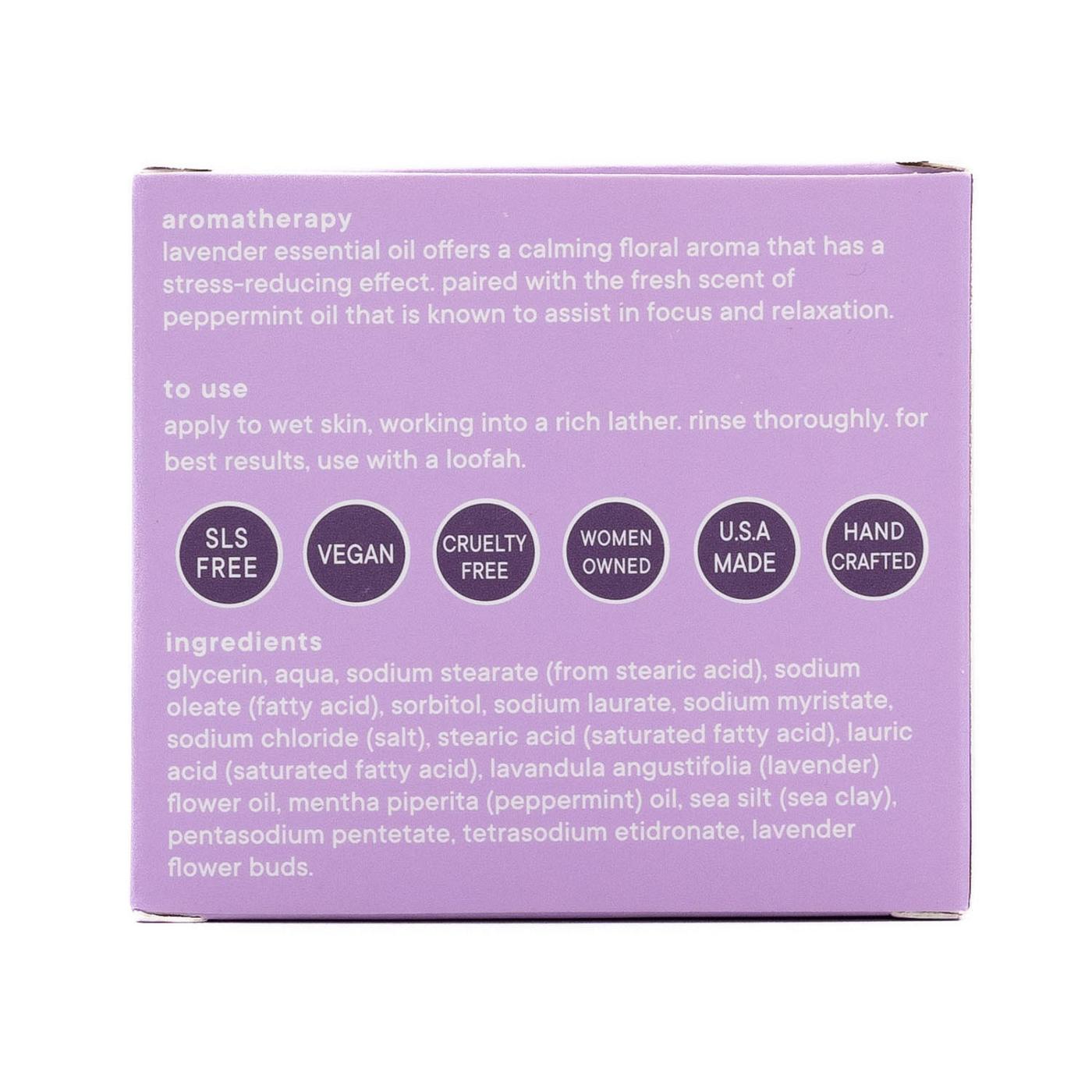 Latika Body Essentials Calm Bar Soap Lavender & Peppermint; image 2 of 3