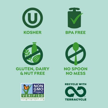 GoGo squeeZ No Sugar Added TropicalZ Apple Pineapple Guava Applesauce & Fruit Puree Variety Pouches, 20 ct