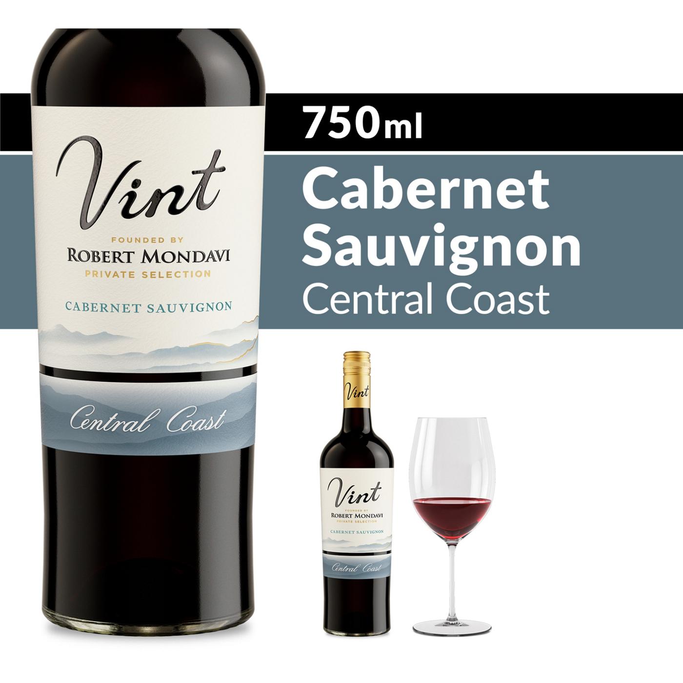 Vint Central Coast Cabernet Sauvignon Red Wine 750 mL Bottle; image 6 of 12