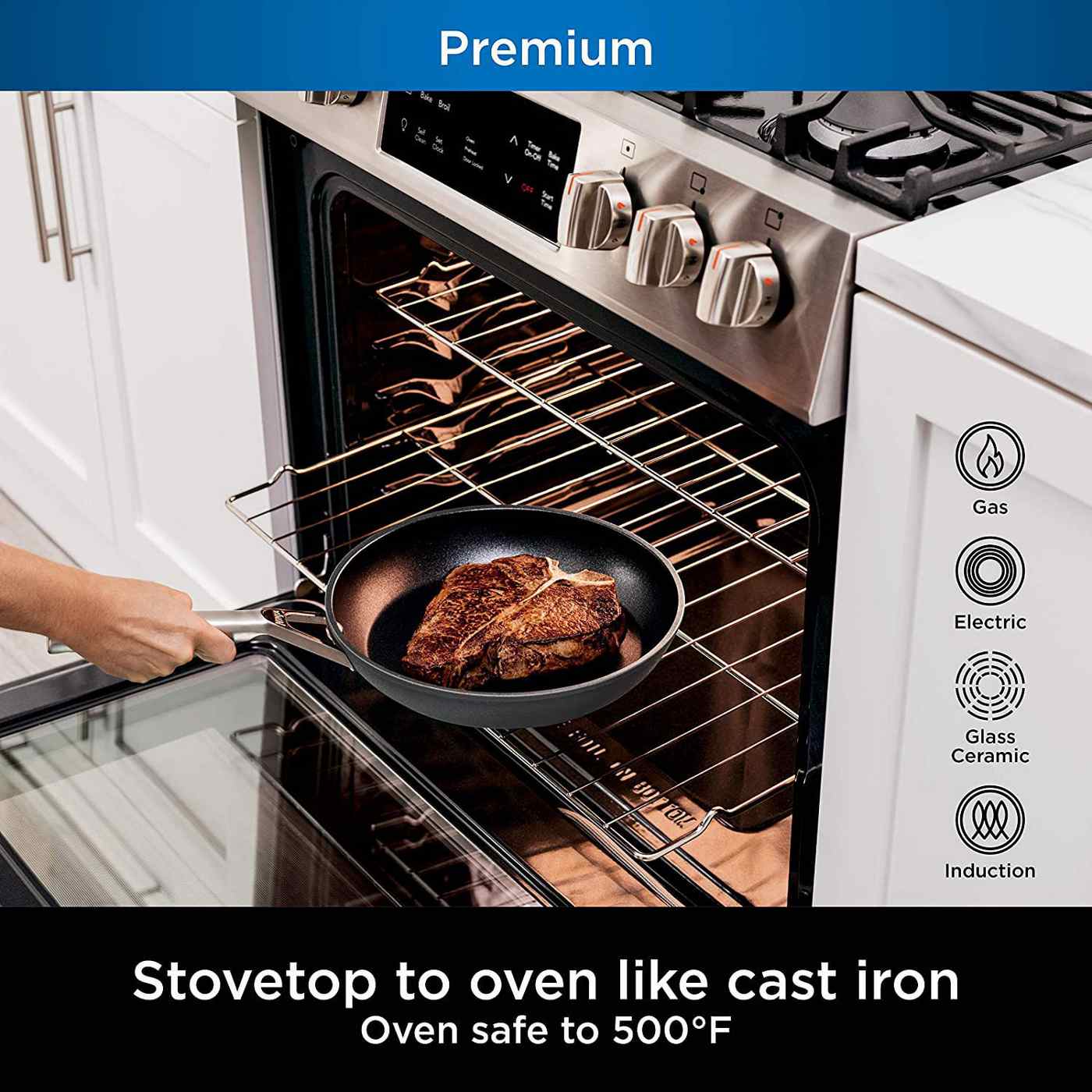 Ninja Foodi NeverStick Premium HardAnodized Fry Pan Shop Frying pans