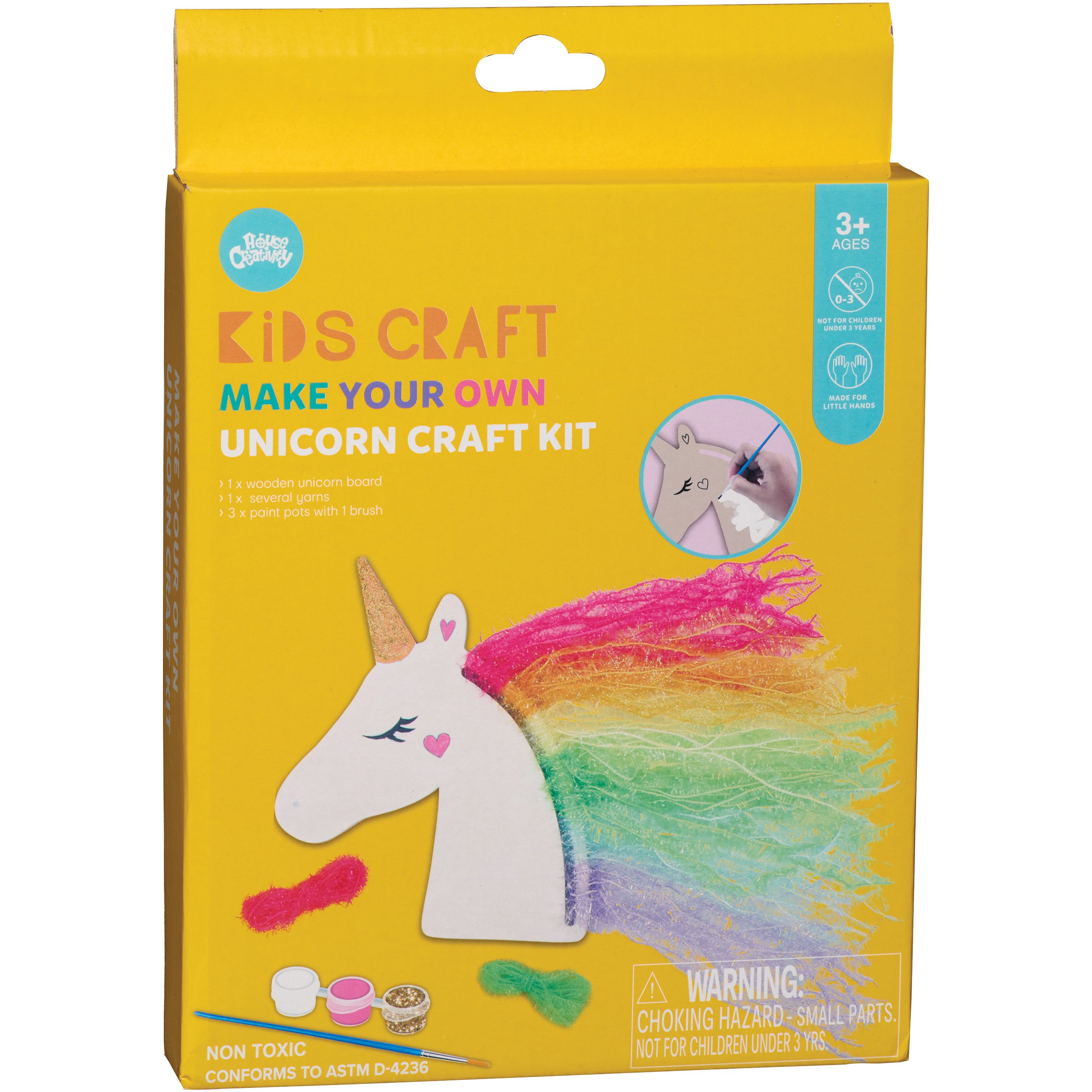 House Creativity Kids Craft Make Your Own Unicorn Kit Shop Kits at HEB