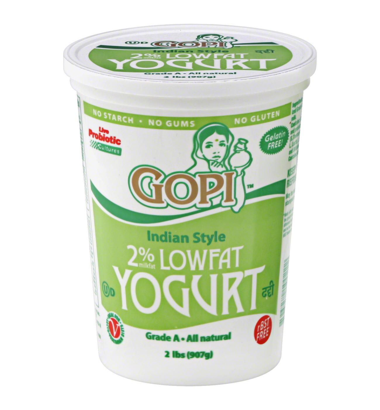 Gopi Indian Style Lowfat Yogurt; image 2 of 2