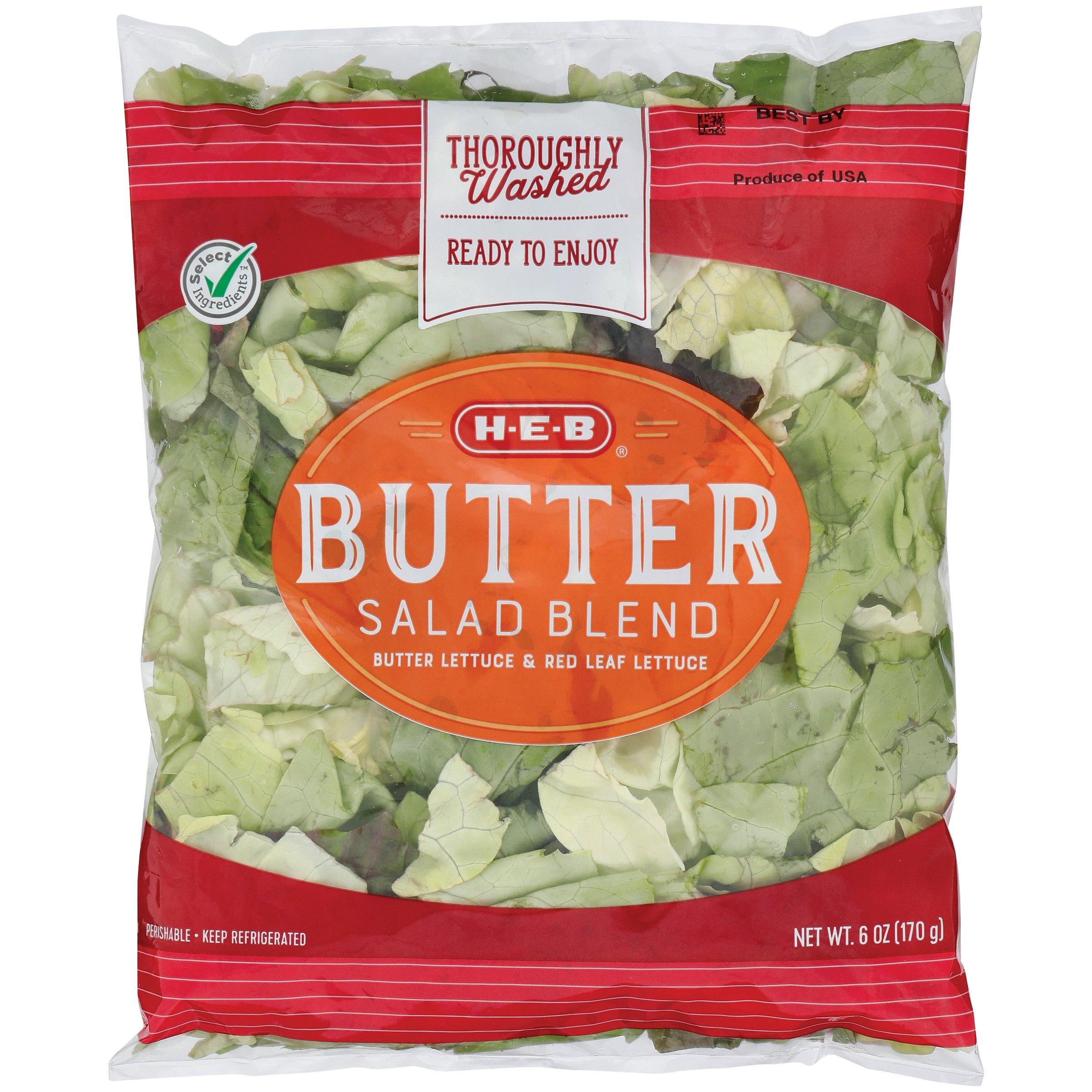 HEB Butter Lettuce Blend Shop Vegetables at HEB