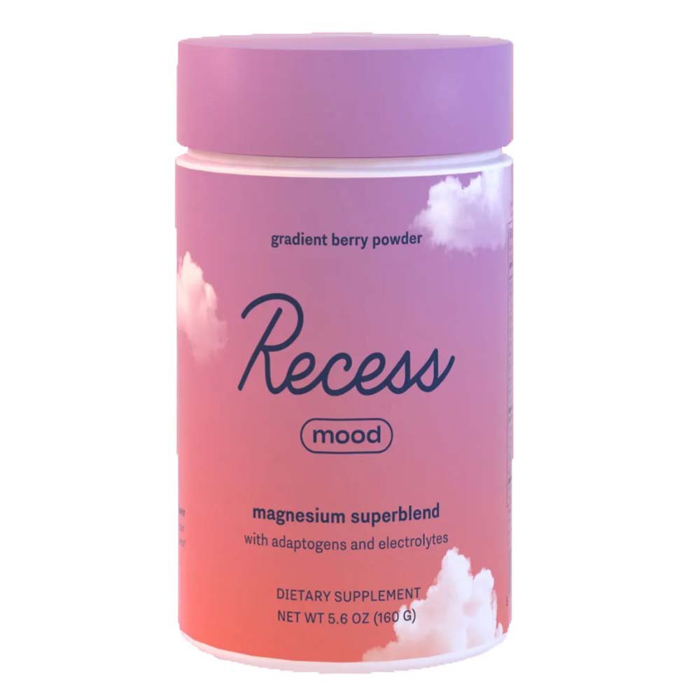 Recess Mood Powder Magnesium Superblend - Gradient Berry, 5.6 oz