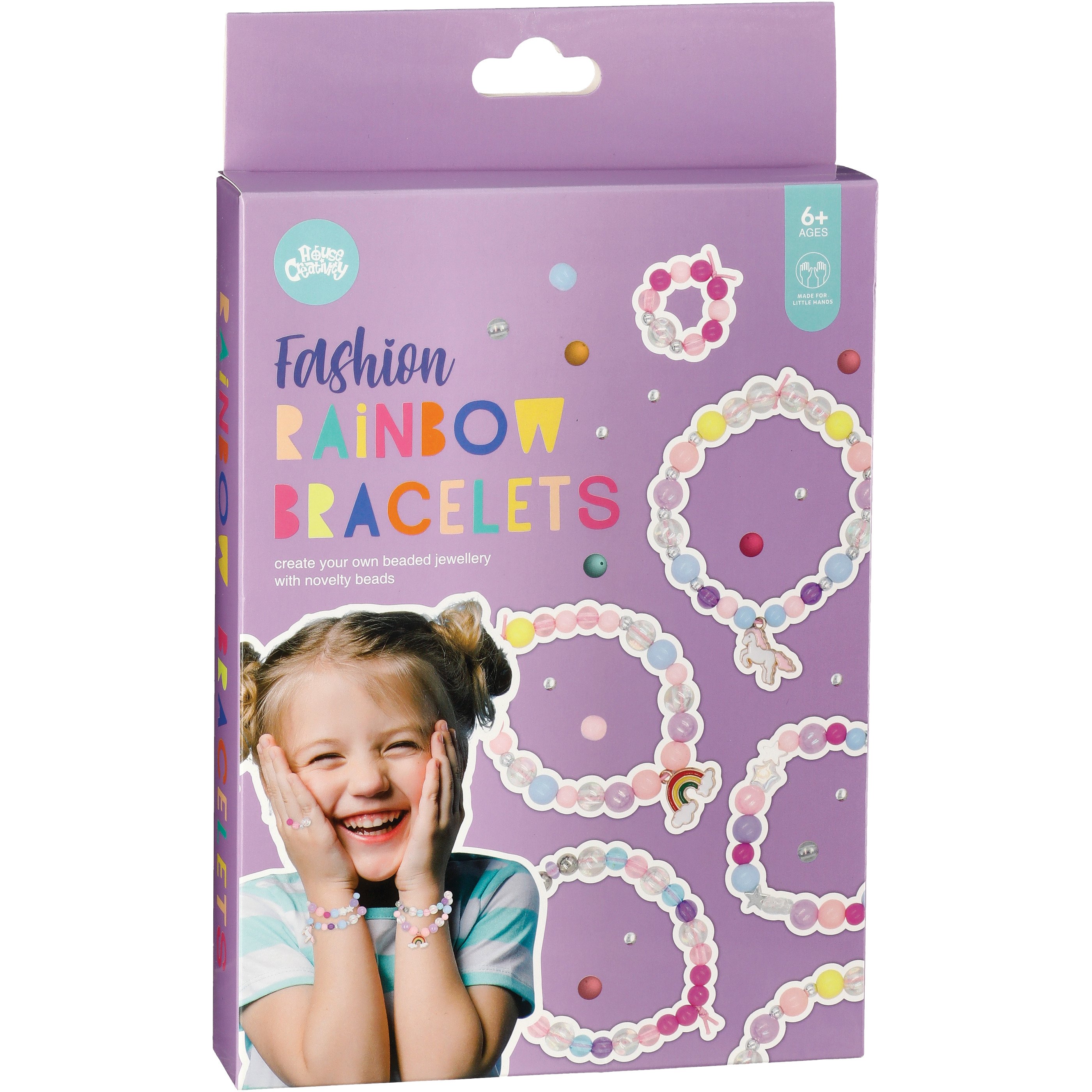 House Creativity Fashion Create Your Own Rainbow Bracelets Kit - Shop ...