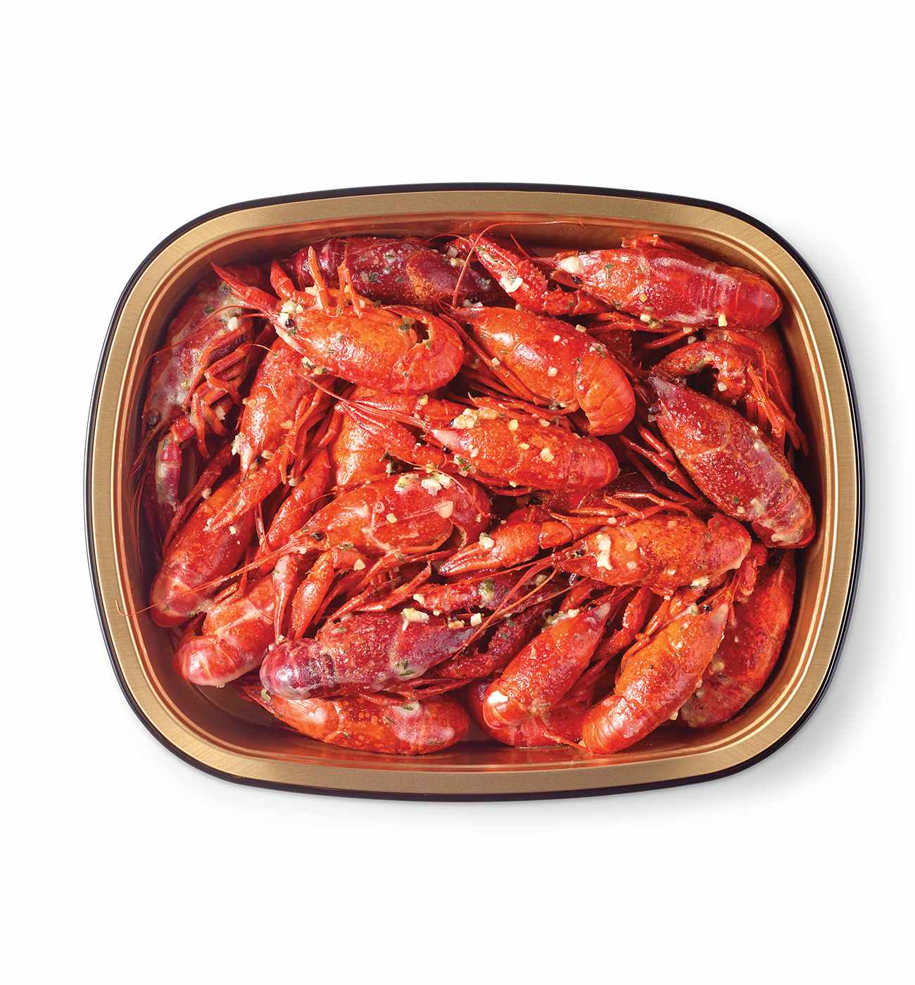 Bayou Boil House by H-E-B Creole-Seasoned Cooked Crawfish - Cajun Butter; image 1 of 4