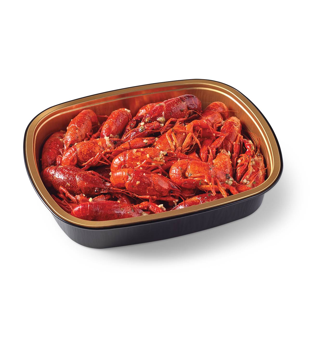 Bayou Boil House by H-E-B Creole-Seasoned Cooked Crawfish - Cajun Butter; image 4 of 4