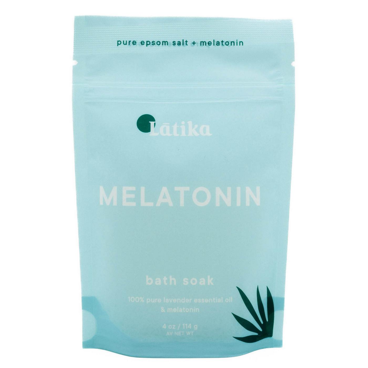 Latika Body Essentials Melatonin Salt Bath Soak with Lavender Essential Oil; image 1 of 3