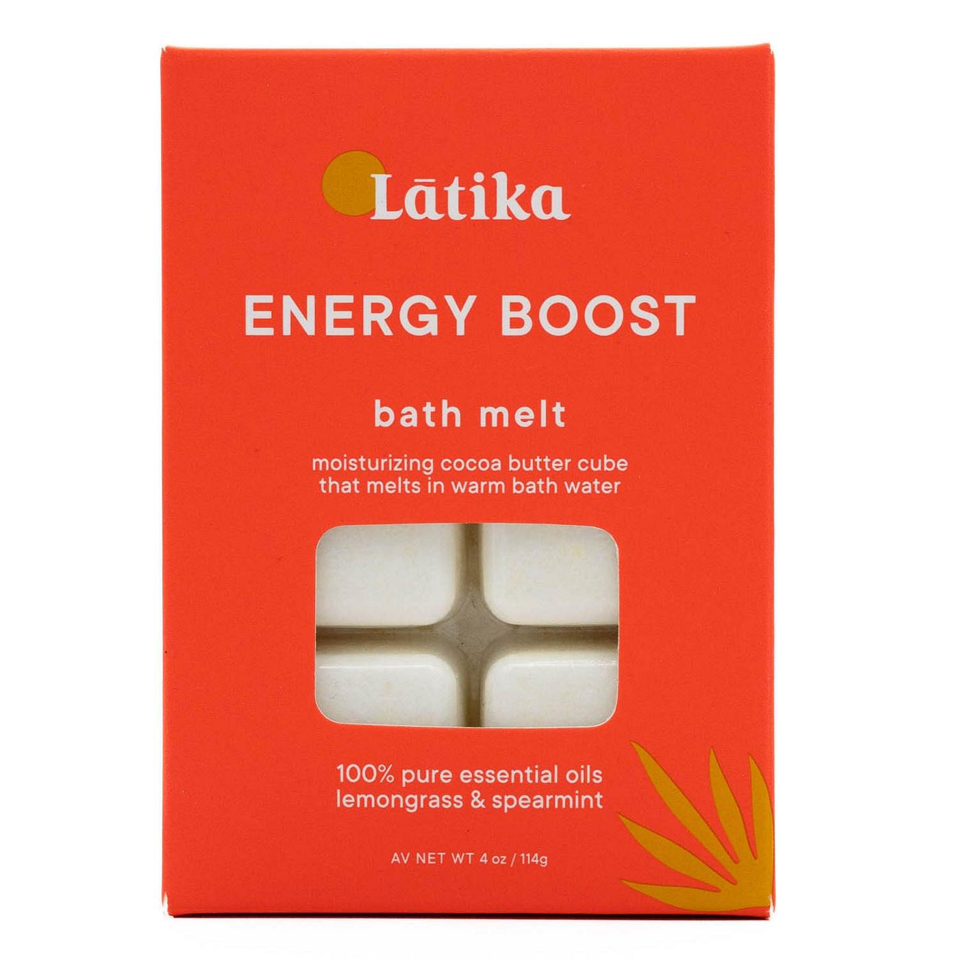 Latika Body Essentials Energy Boost Buttery Bath Melt With Essential Oils Shop Bubble Bath