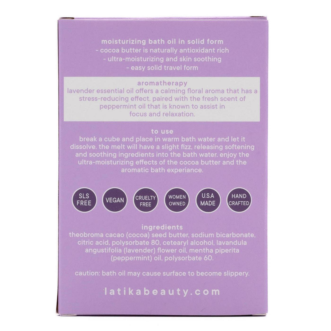Latika Body Essentials Calm Buttery Bath Melt with Essential Oils; image 4 of 4