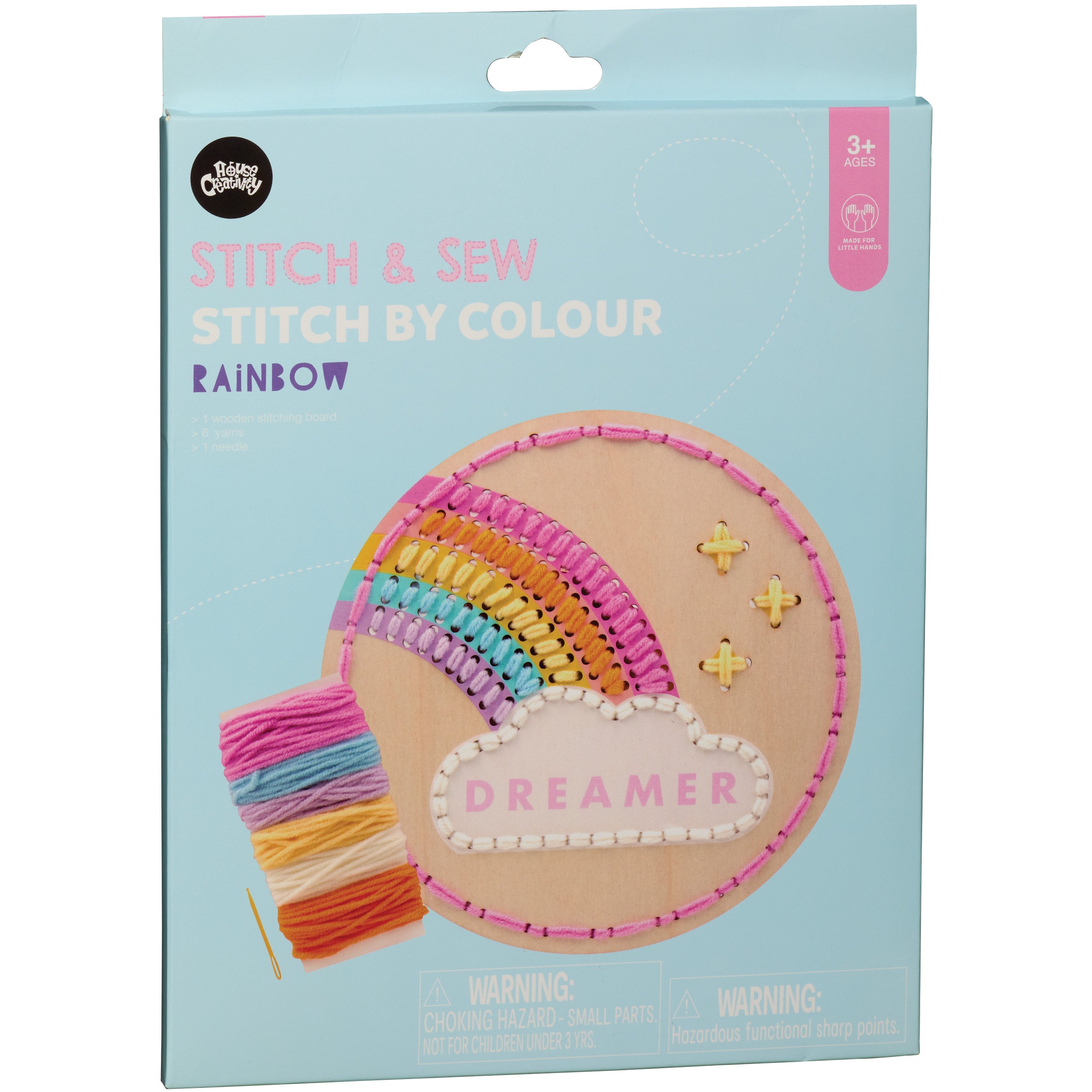 House Creativity Stitch & Sew By Color Rainbow Kit Shop Kits at HEB