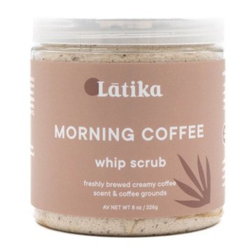 Latika Body Essentials Whip Scrub Morning Coffee, 8 oz