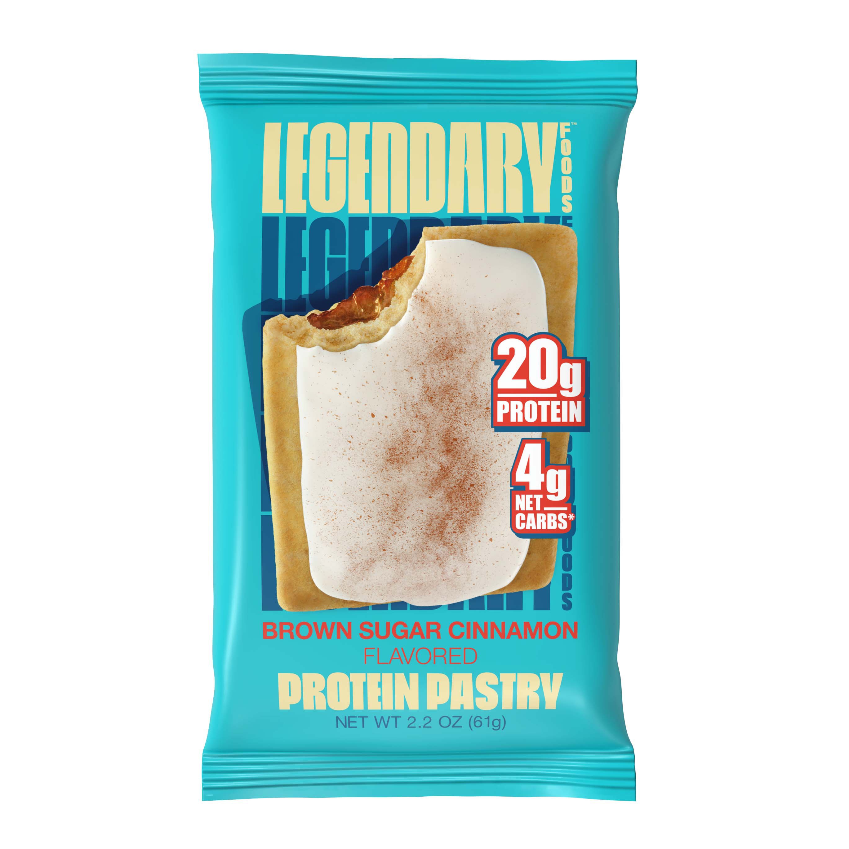 Legendary Foods Brown Sugar Cinnamon Tasty Pastry Shop Snacks & Candy