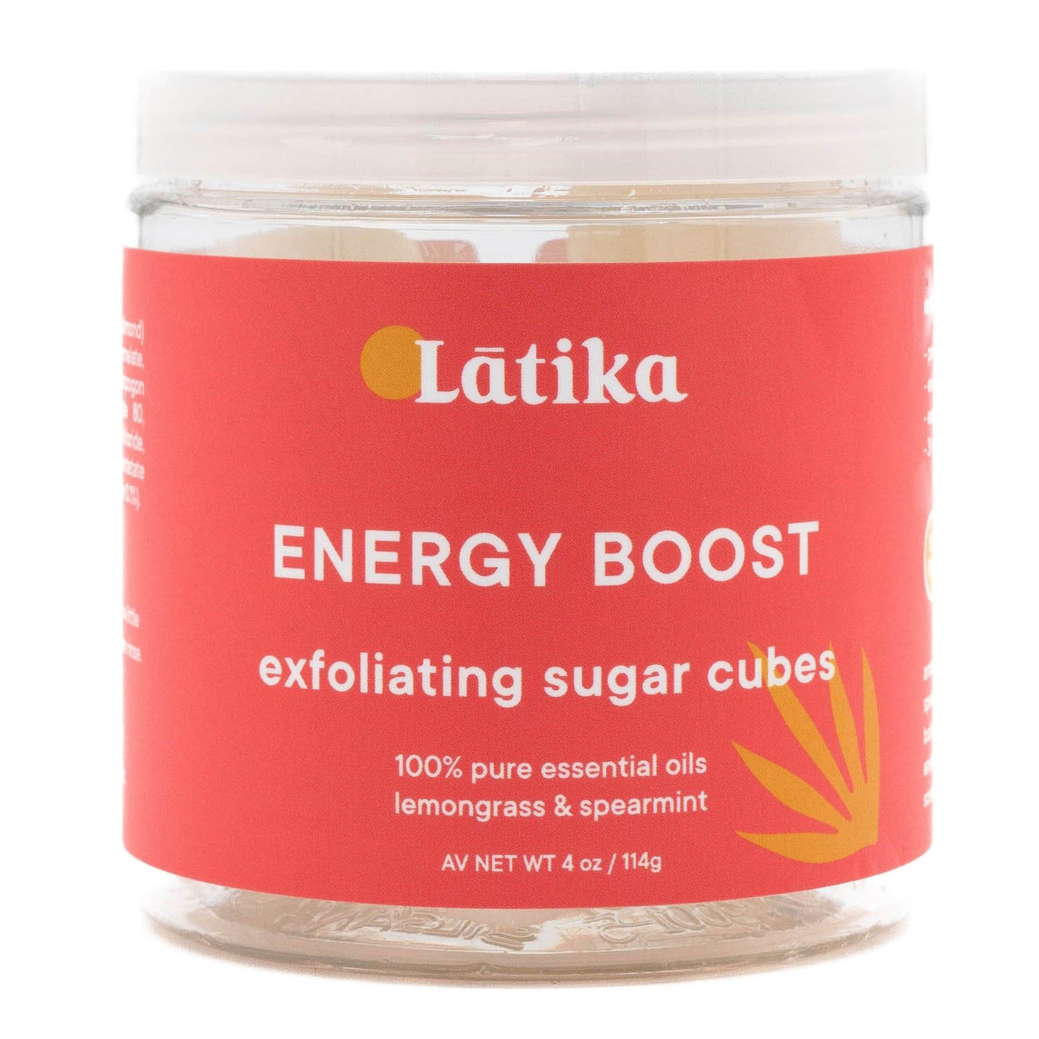 Latika Body Essentials Energy Boost Exfoliating Sugar Cubes Lemongrass And Spearmint Shop Bubble