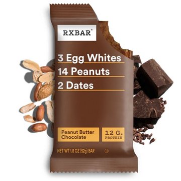 RXBAR 12g Protein Bars - Peanut Butter Chocolate 