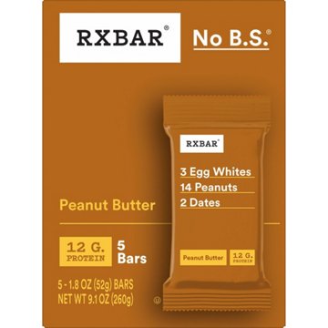 RXBAR 12g Protein Bars - Peanut Butter