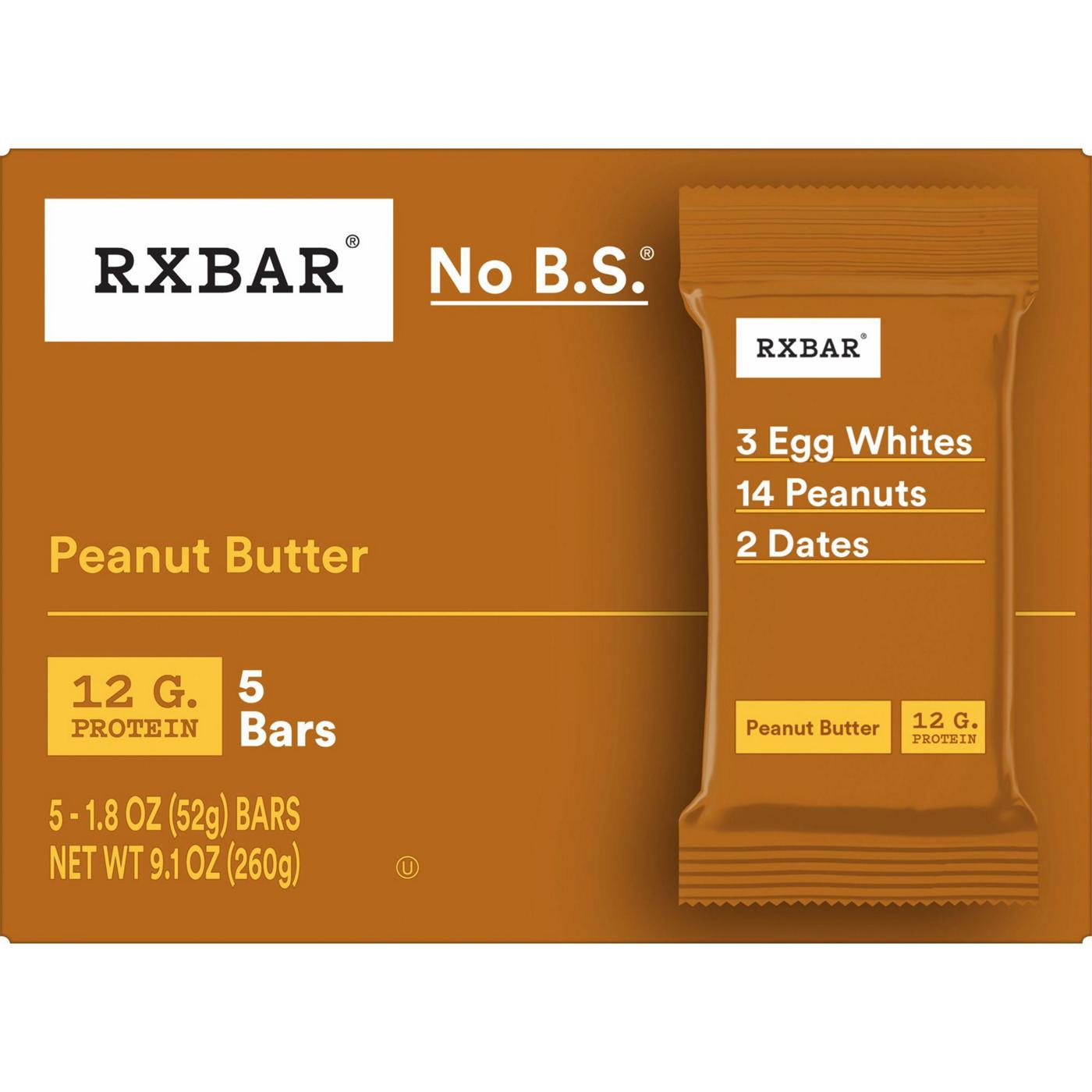 RXBAR Peanut Butter Protein Bars; image 3 of 3
