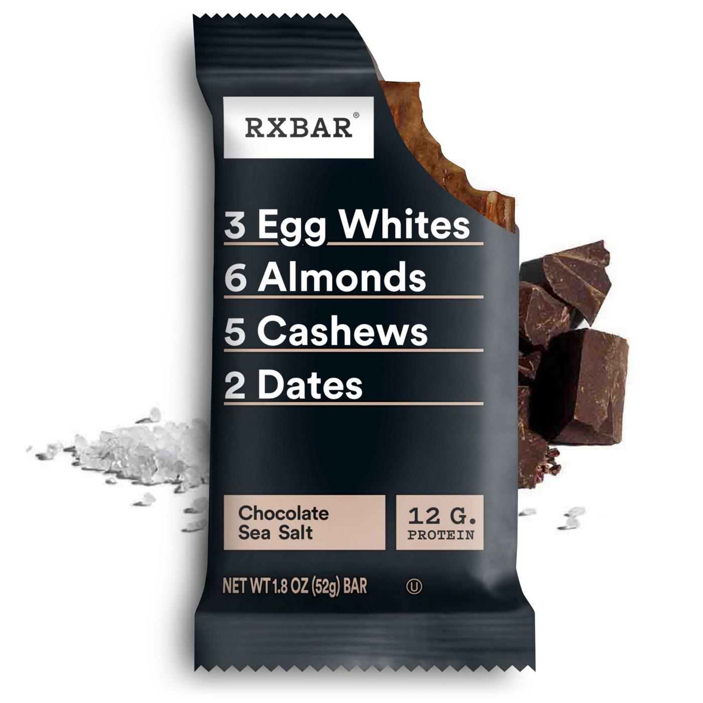 RXBAR Chocolate Sea Salt Protein Bars; image 3 of 3
