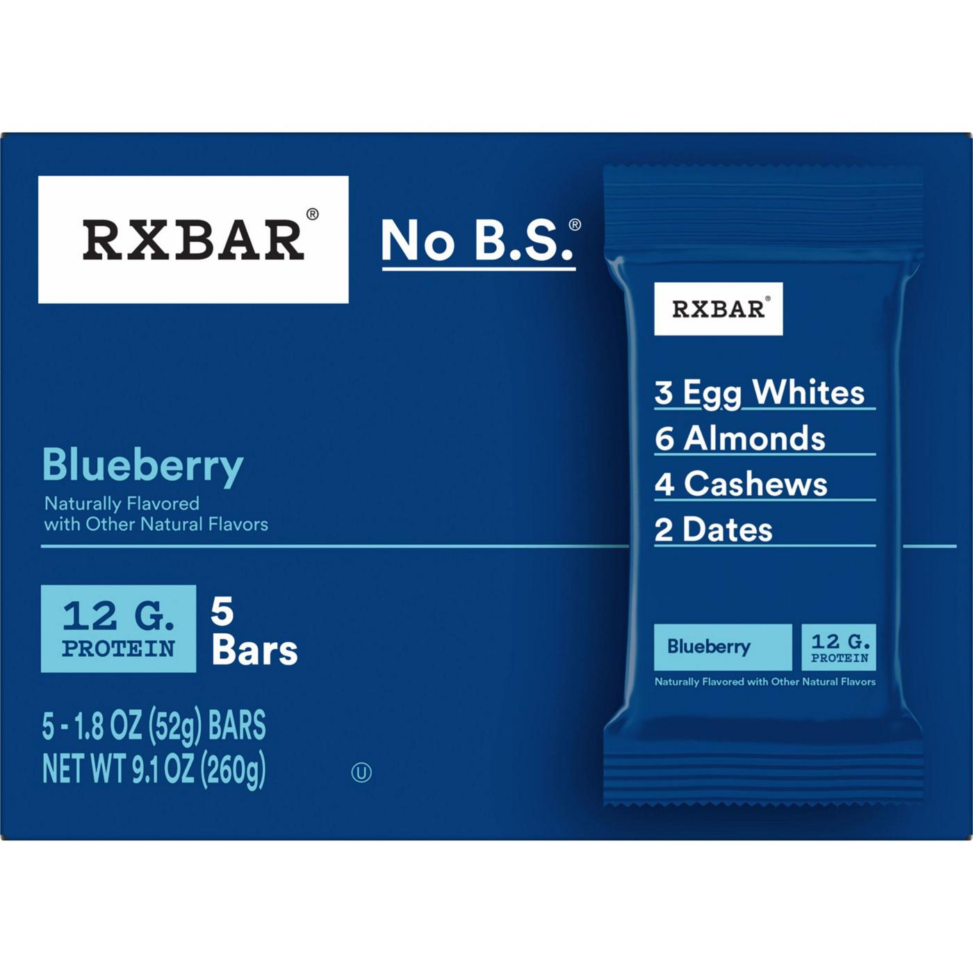 RXBAR Blueberry Protein Bars; image 2 of 3