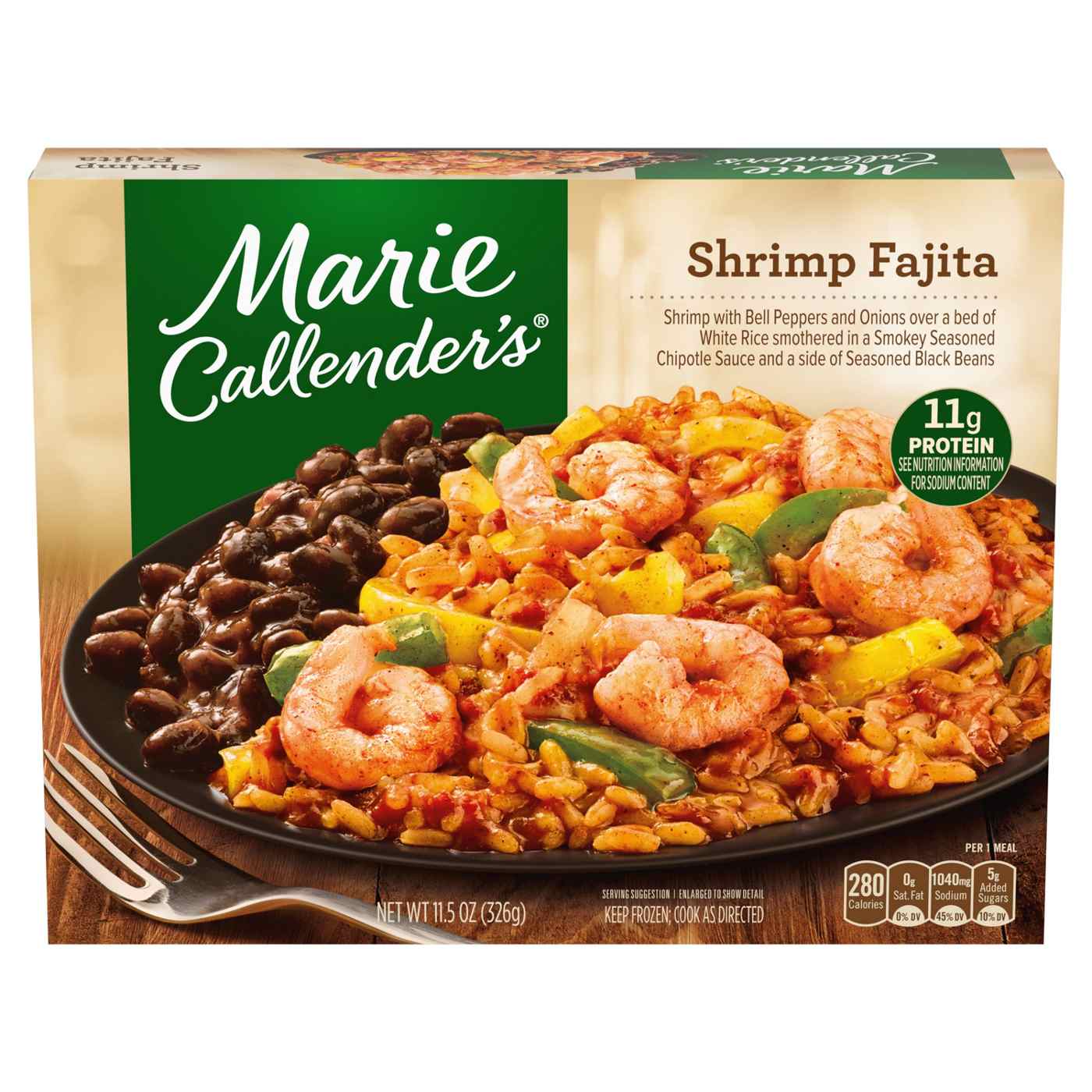 Marie Callender's Shrimp Fajita Dinner; image 1 of 7