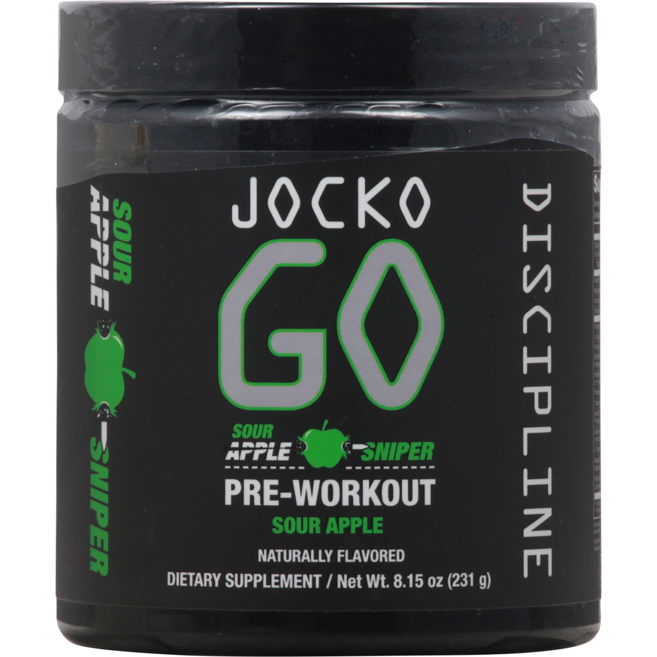 Jocko Go PreWorkout Sour Apple Sniper Shop Diet & fitness at HEB