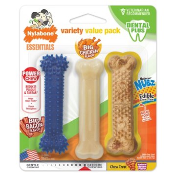 Nylabone Dental Dog Chews Variety Pack