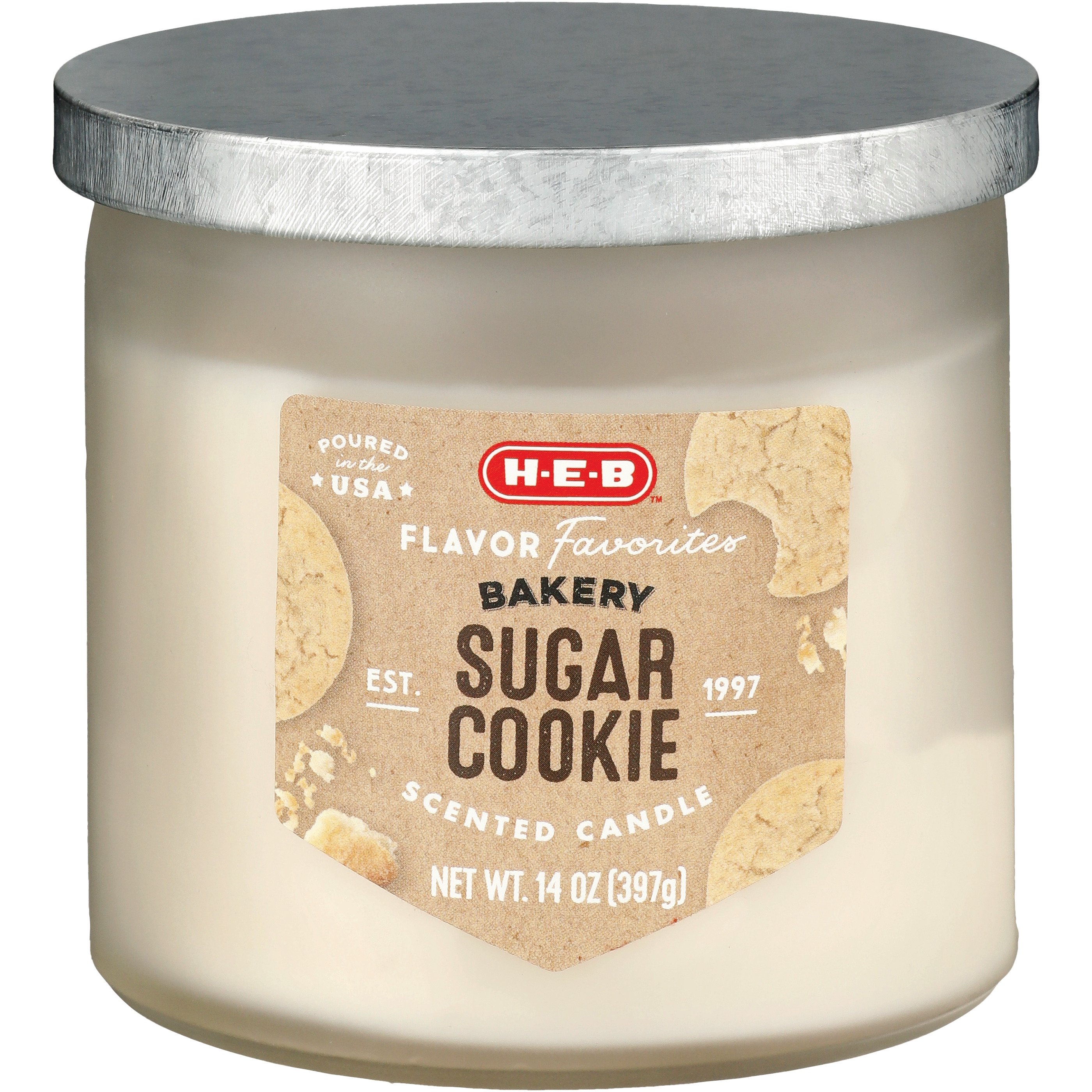 HEB Flavor Favorites Bakery Sugar Cookie Scented Candle Shop