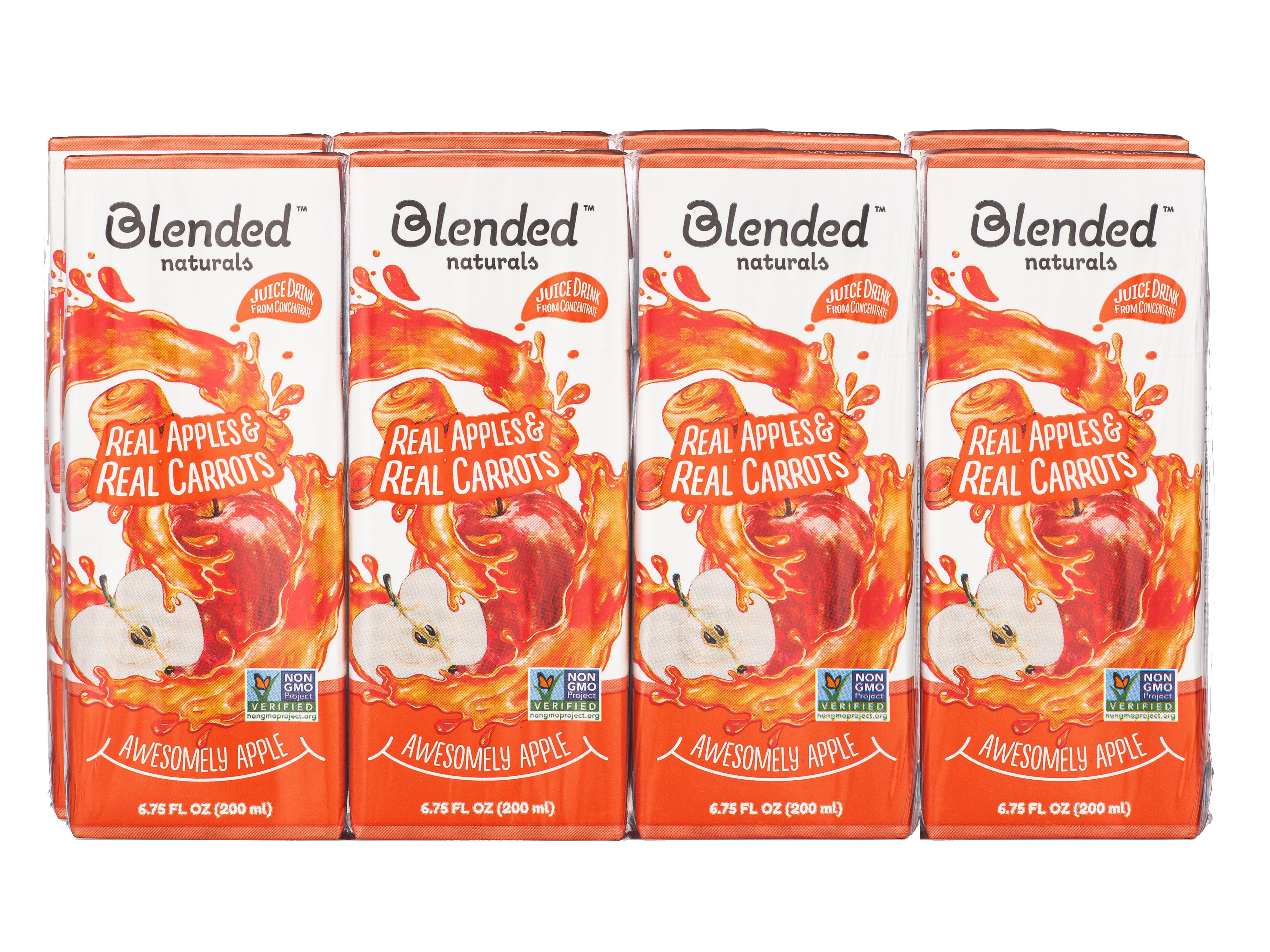 Blended Naturals Awesomely Apple Juice Boxes Shop Juice at HEB