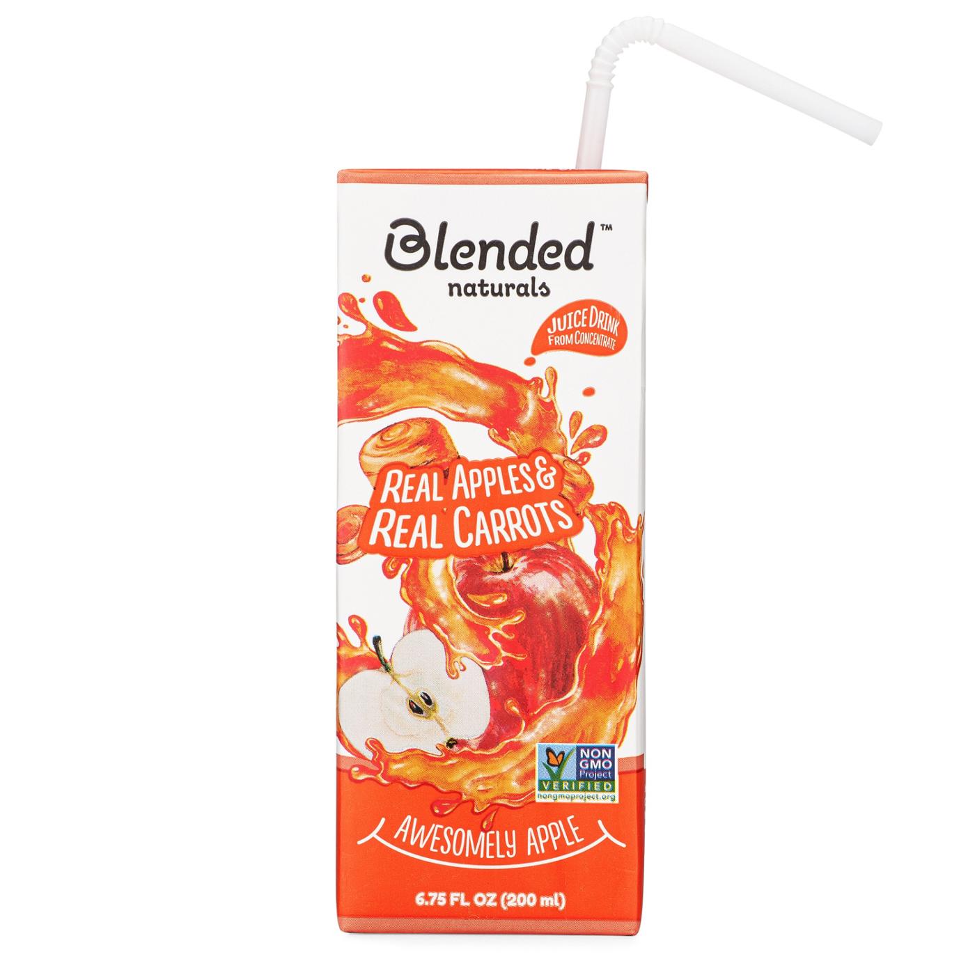 Blended Naturals Awesomely Apple Juice Boxes; image 2 of 5