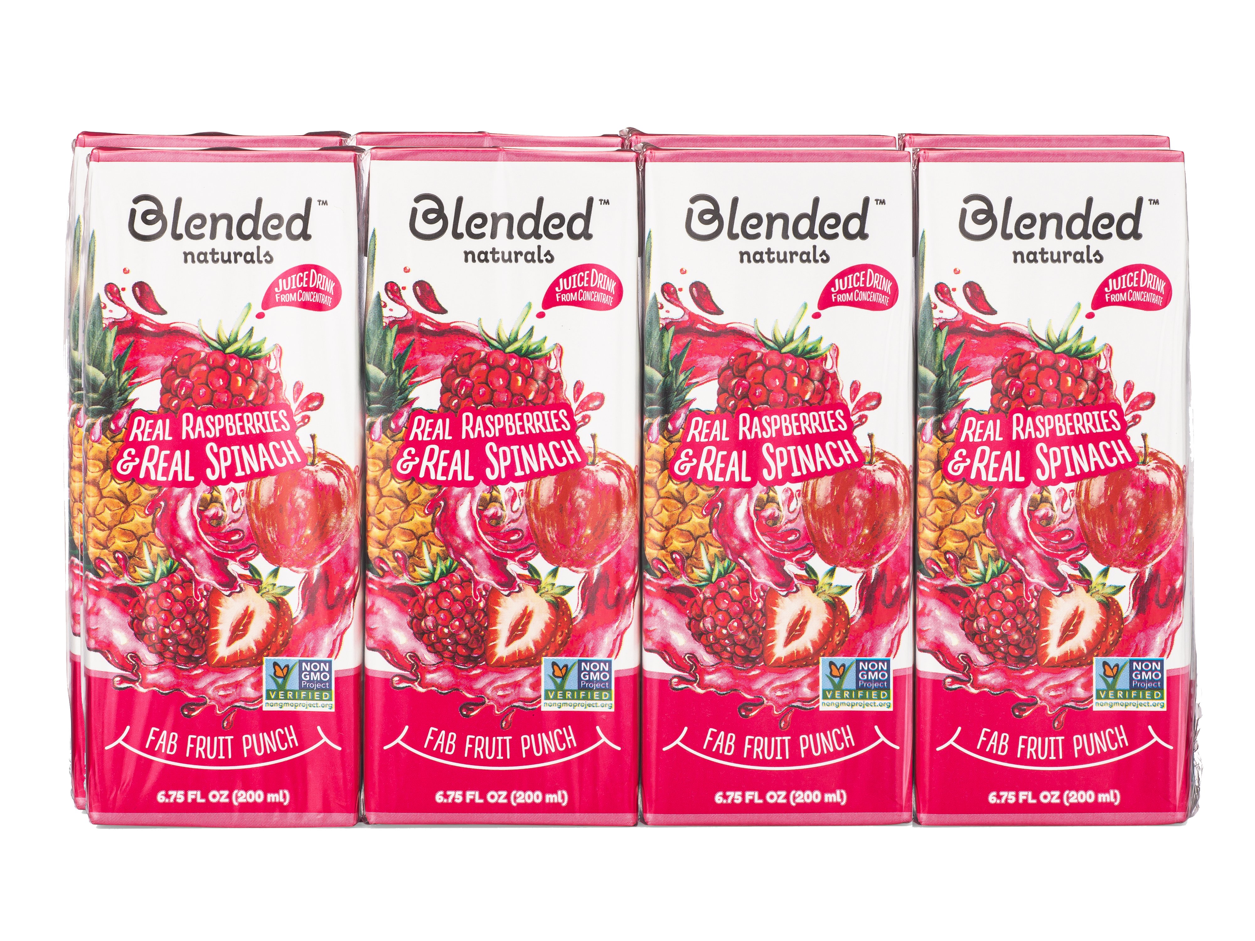 Blended Naturals Fab Fruit Punch Juice Boxes Shop Juice at HEB