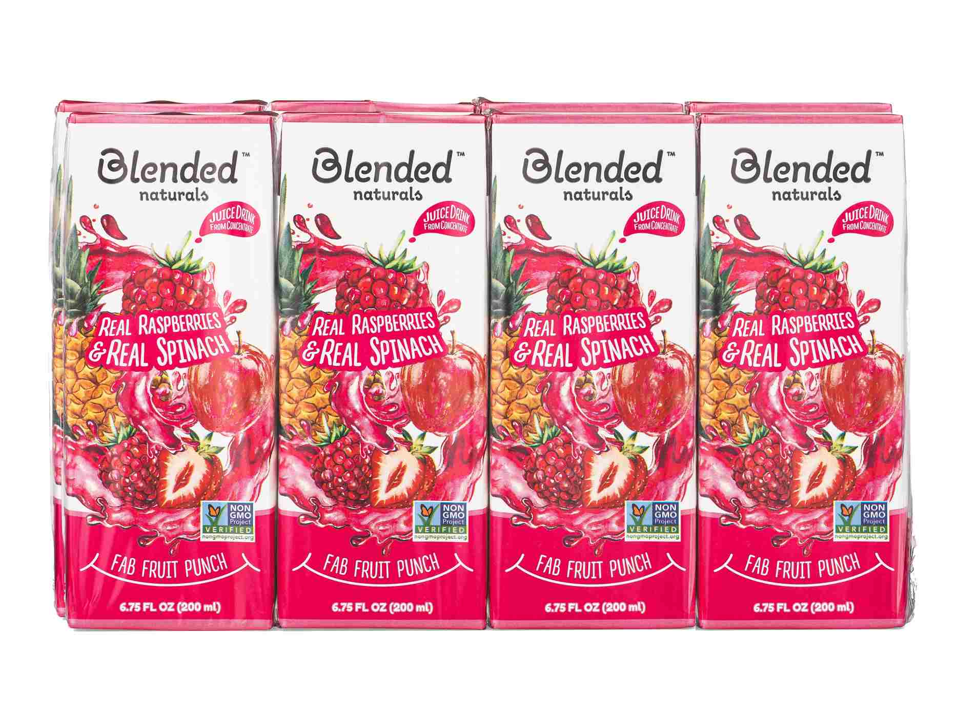 Blended Naturals Fab Fruit Punch Juice Boxes Shop Juice at HEB