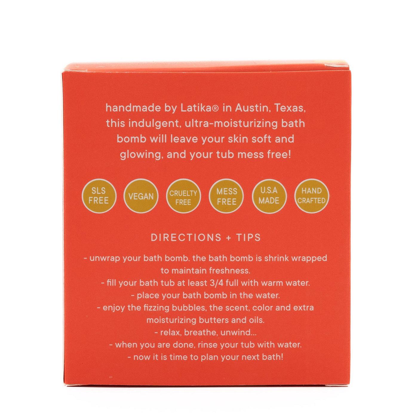 Latika Body Essentials Energy Boost Bath Bomb; image 4 of 6