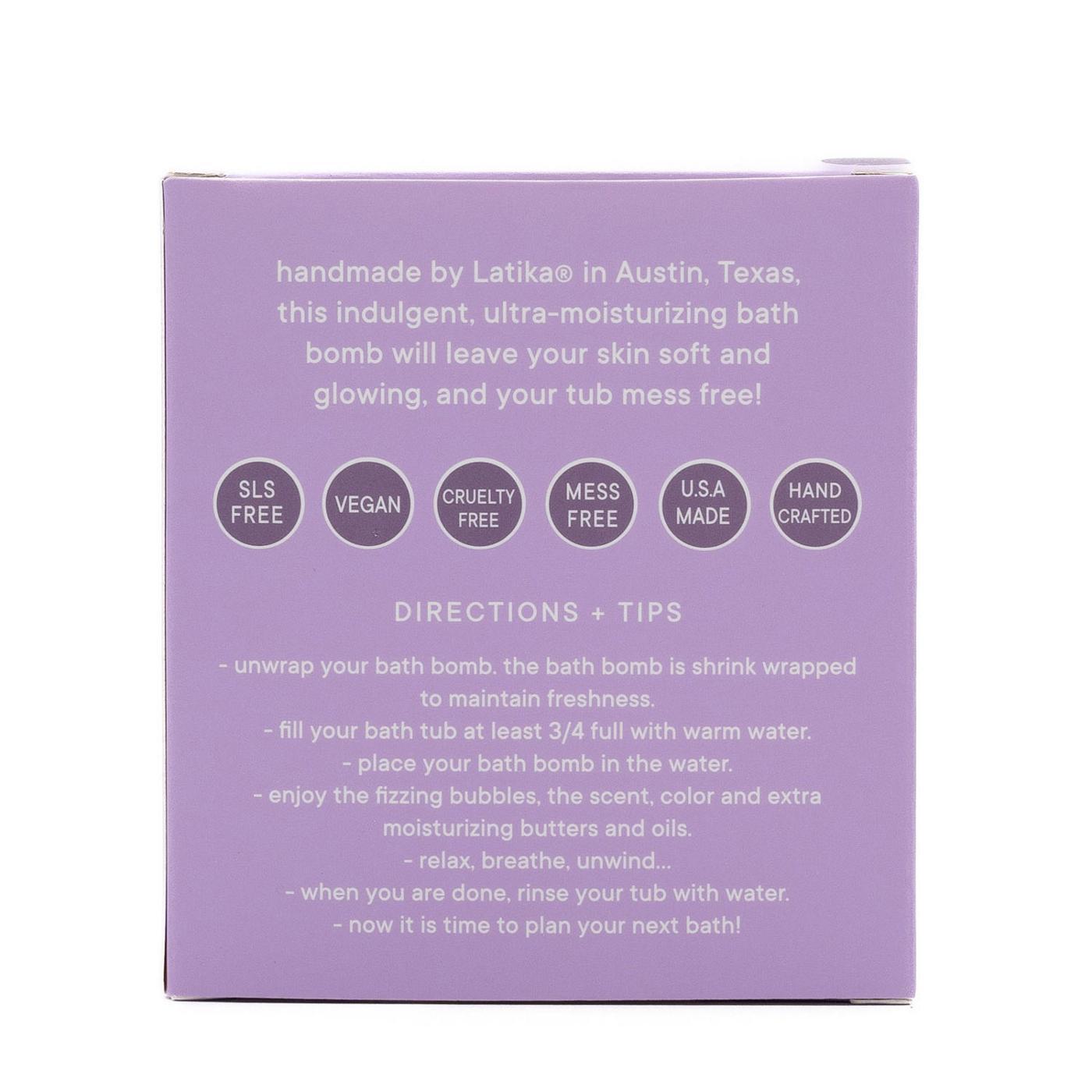 Latika Body Essentials Calm Bath Bomb; image 6 of 6